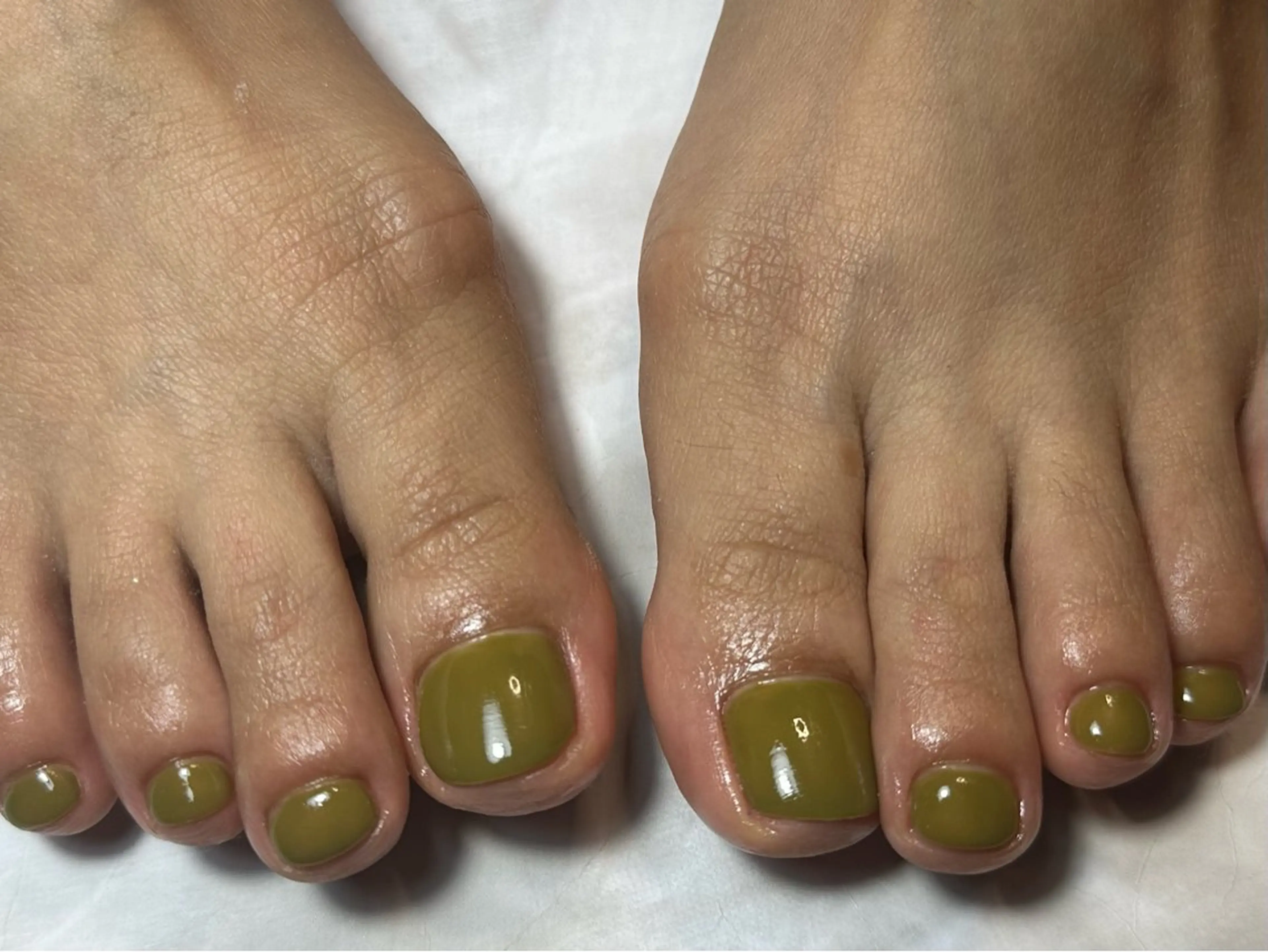 ネイル フットネイル 究極の ワンカラー専門店のネイルデザイン