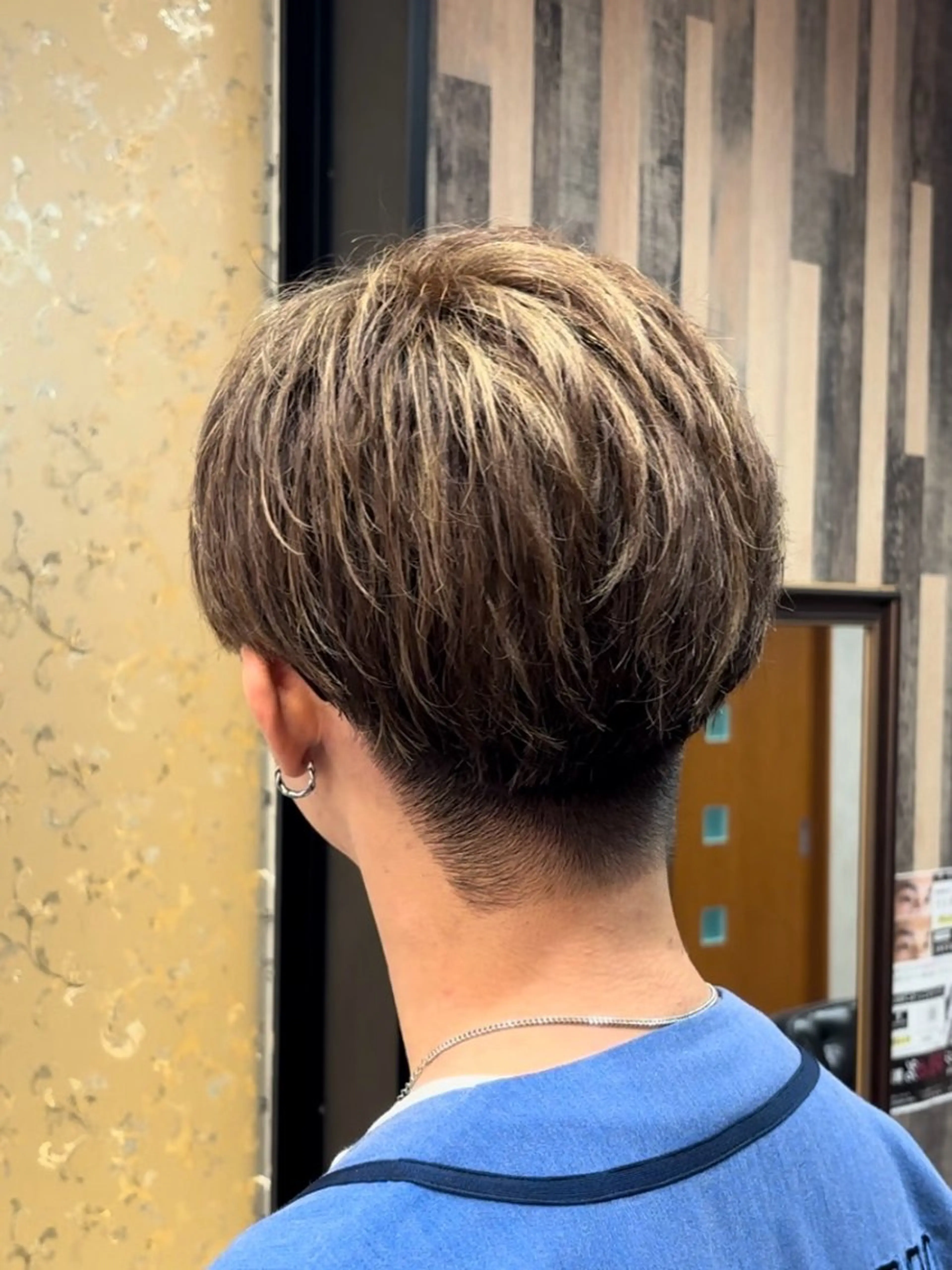 カラー メンズ 💀EDEN副店長/ ブリーチ"骨格補正"のヘアスタイル