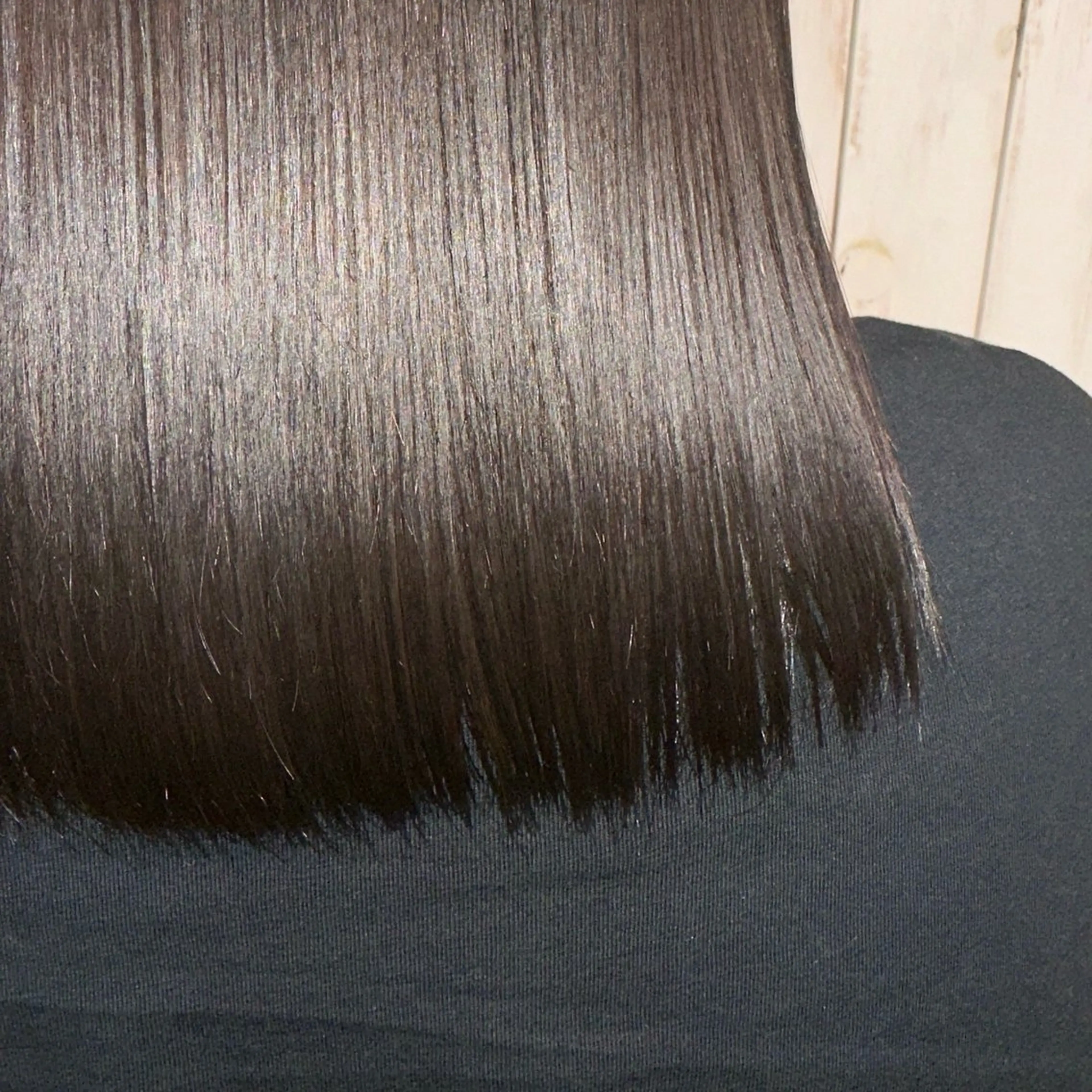 セミロング カラー 透明感カラー 野崎 桃実のヘアスタイル