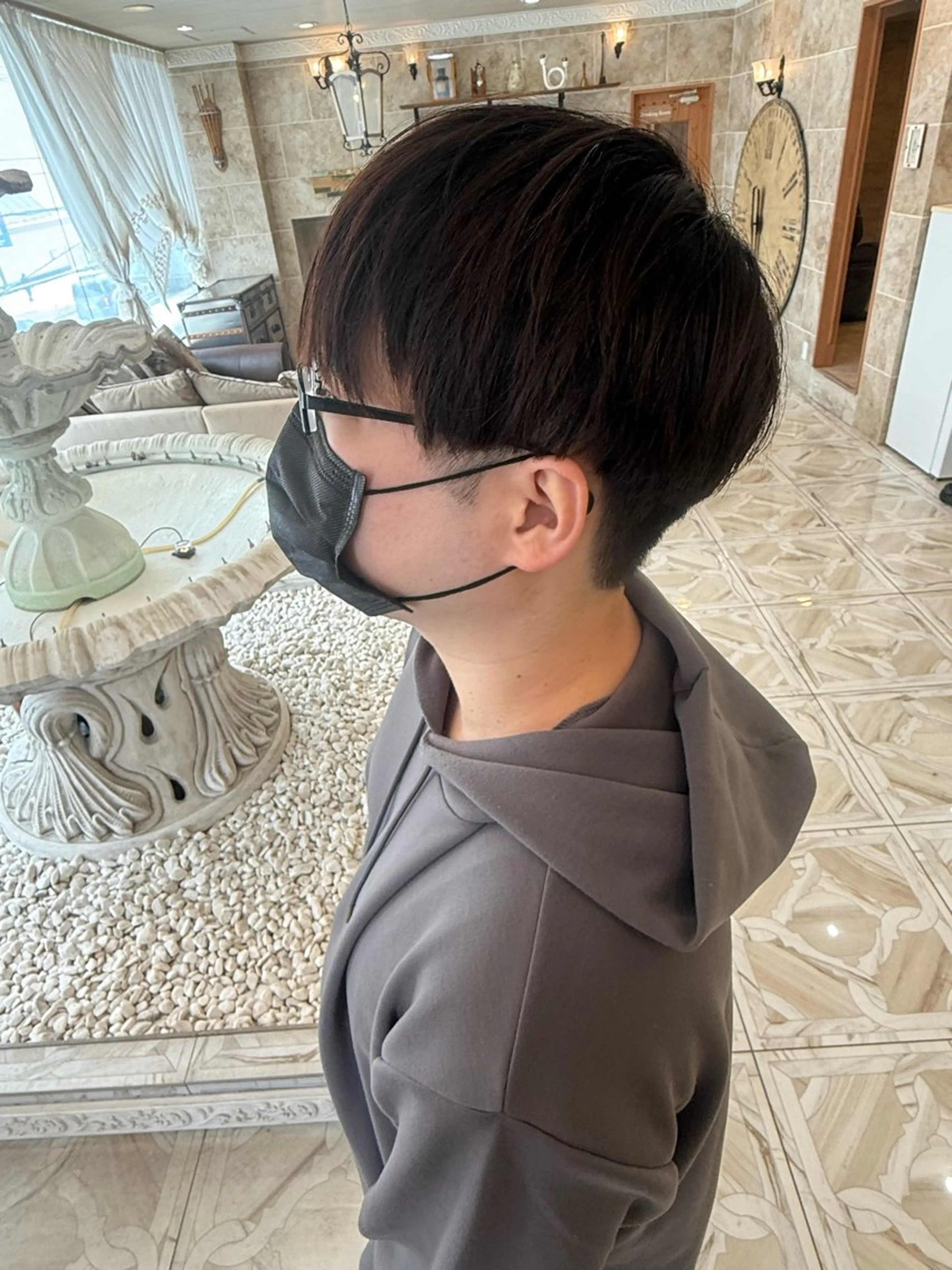 ミディアム 本田 春音のヘアスタイル