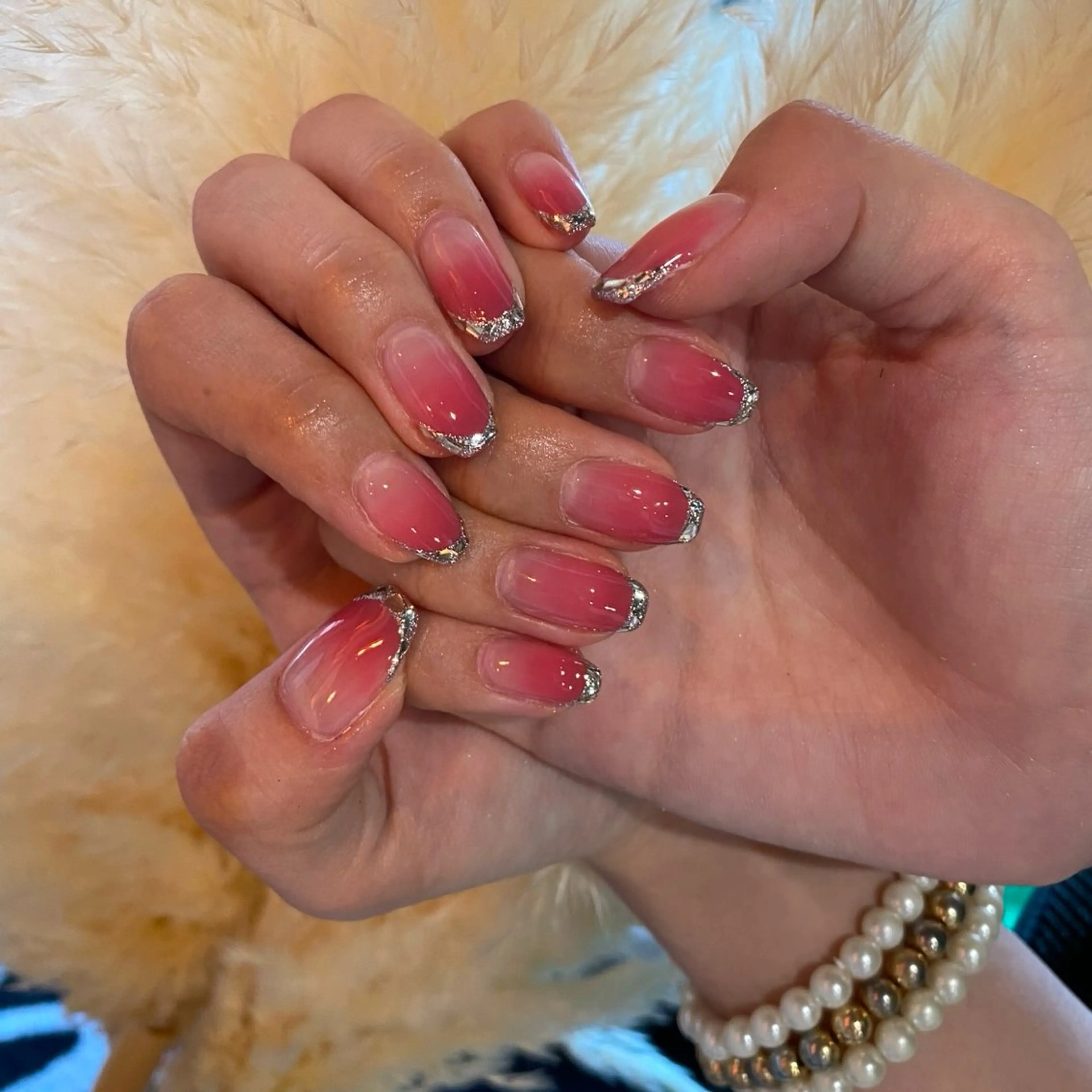 ミディアム ハンドネイル Teddy🧸Nail Eyebrow SALON所属・Teddy🧸 _MIZUKIのマツエク・マツパデザイン