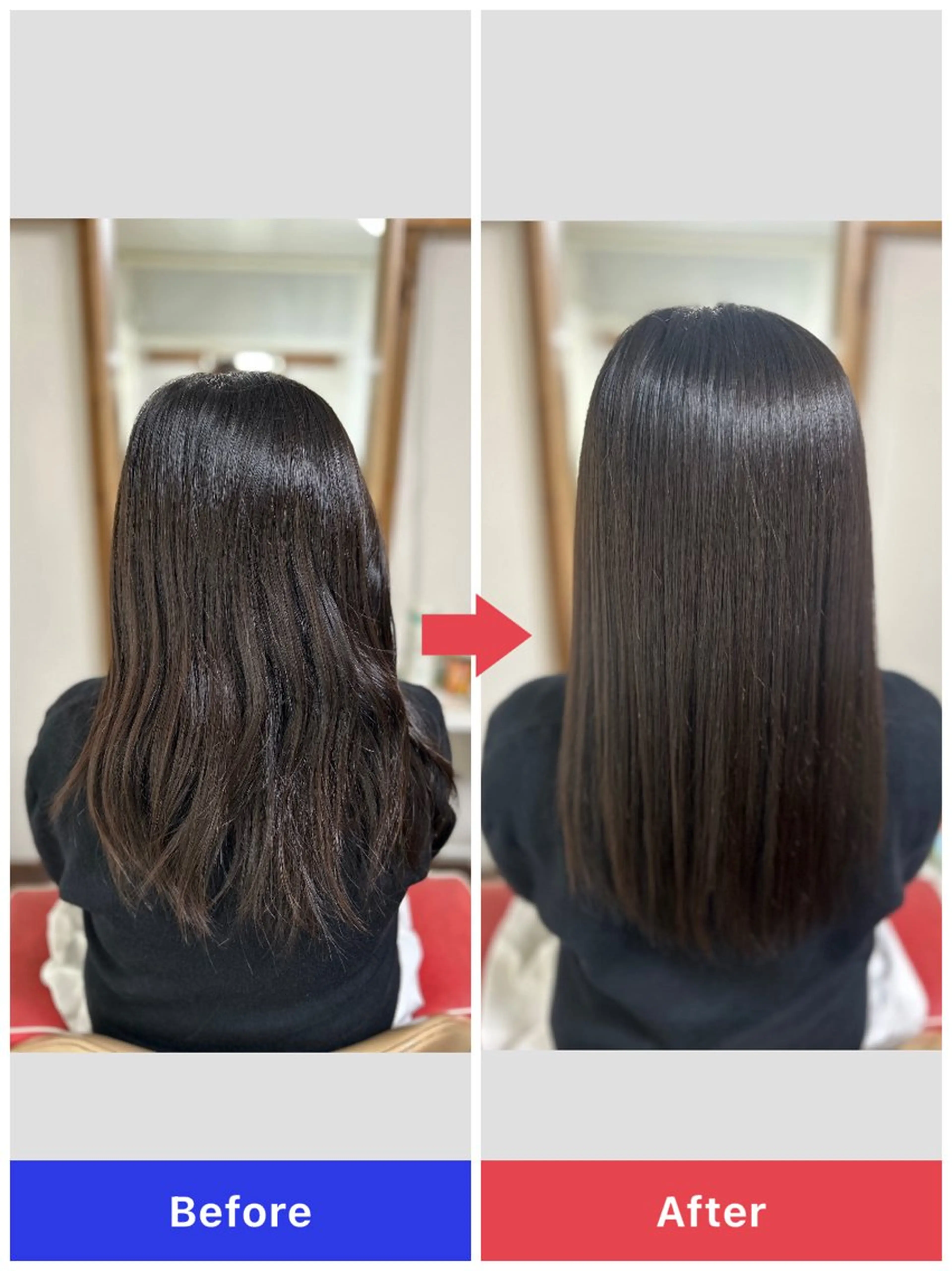 💫縮毛矯正ストレートパーマ💫の写真