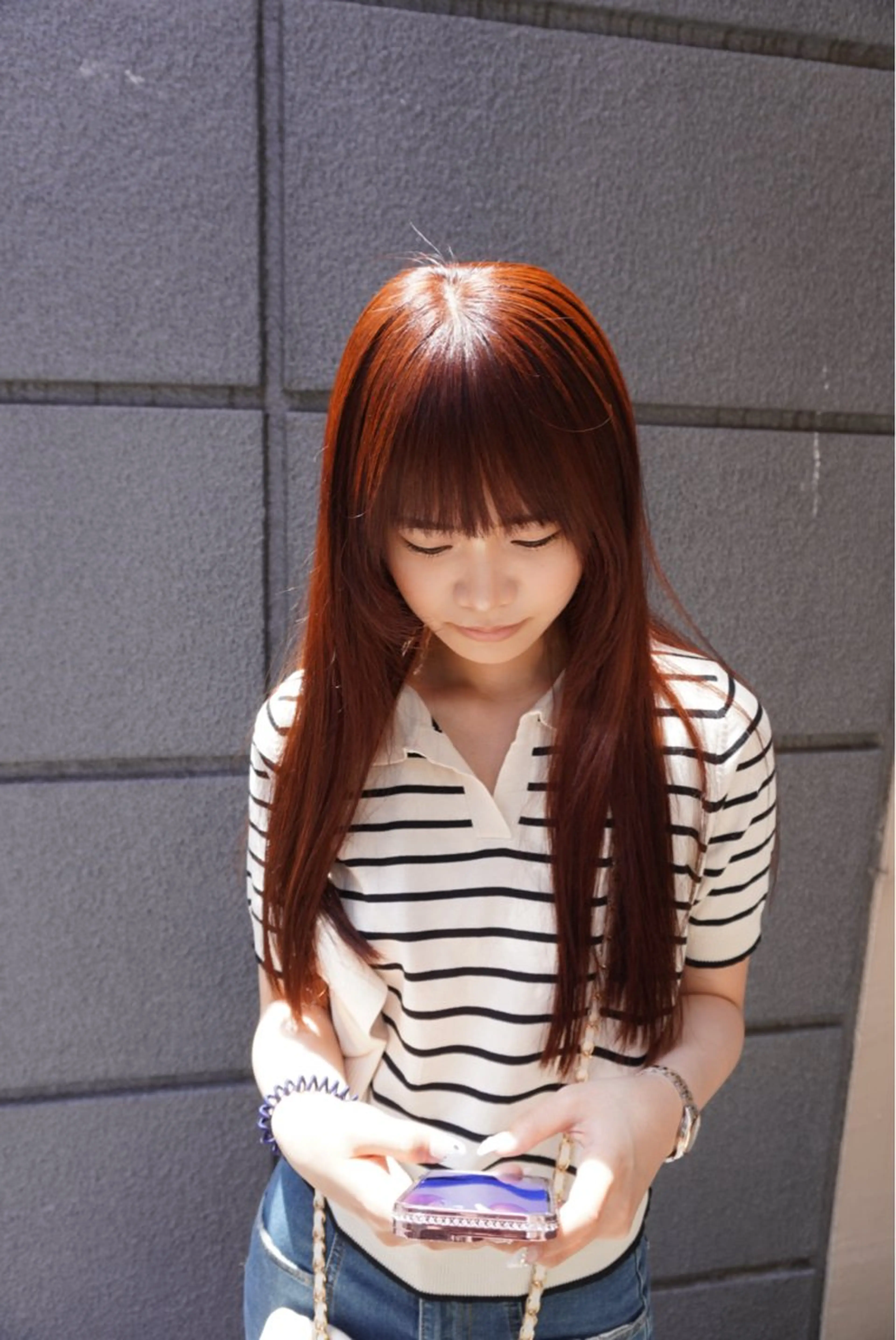 ロング カラー yll所属・似合わせ/ハイトーン /中目黒/さくらのヘアスタイル