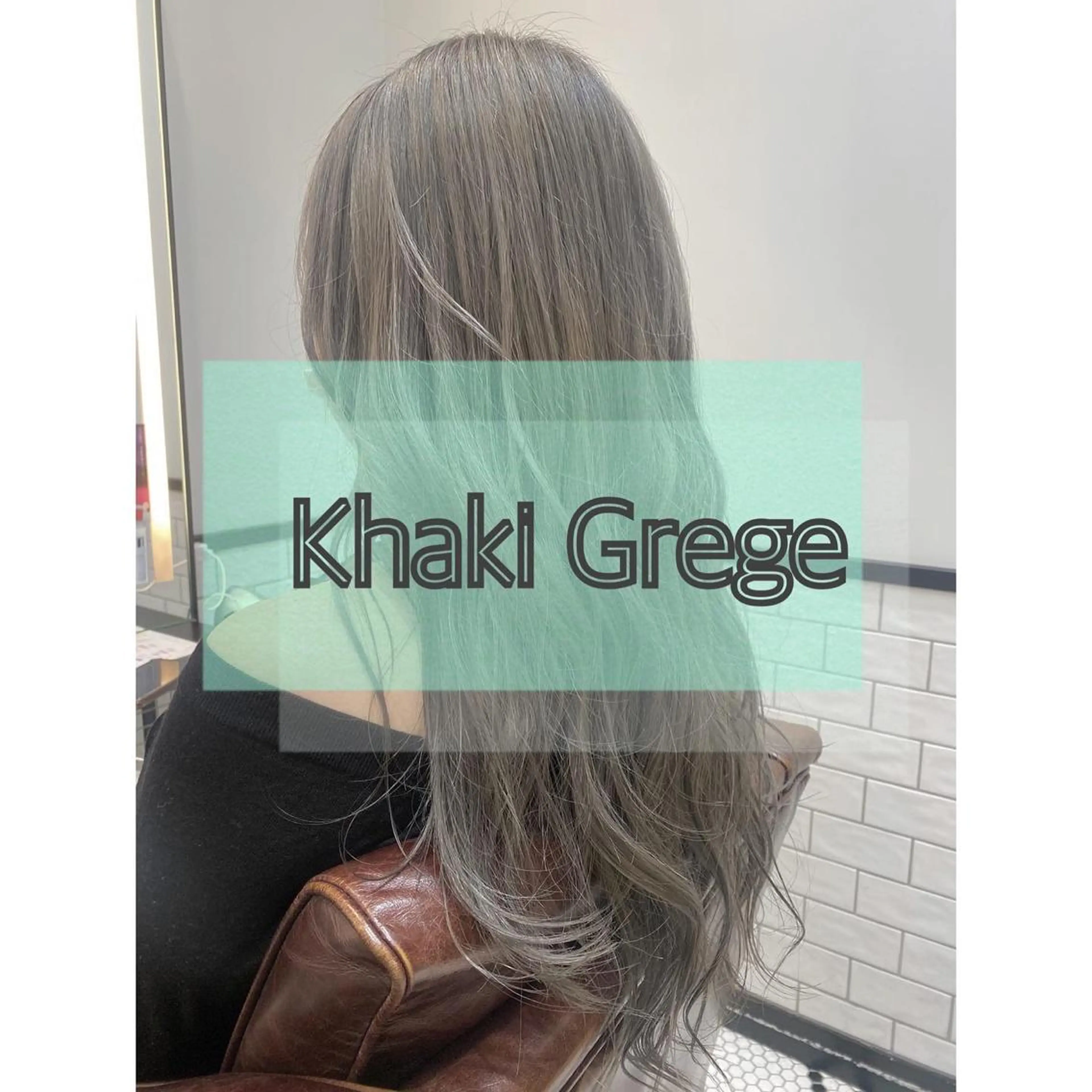 ロング カラー ブリーチ 透明感カラー グレージュ 色素薄めカラー❤︎ chihiroのヘアスタイル