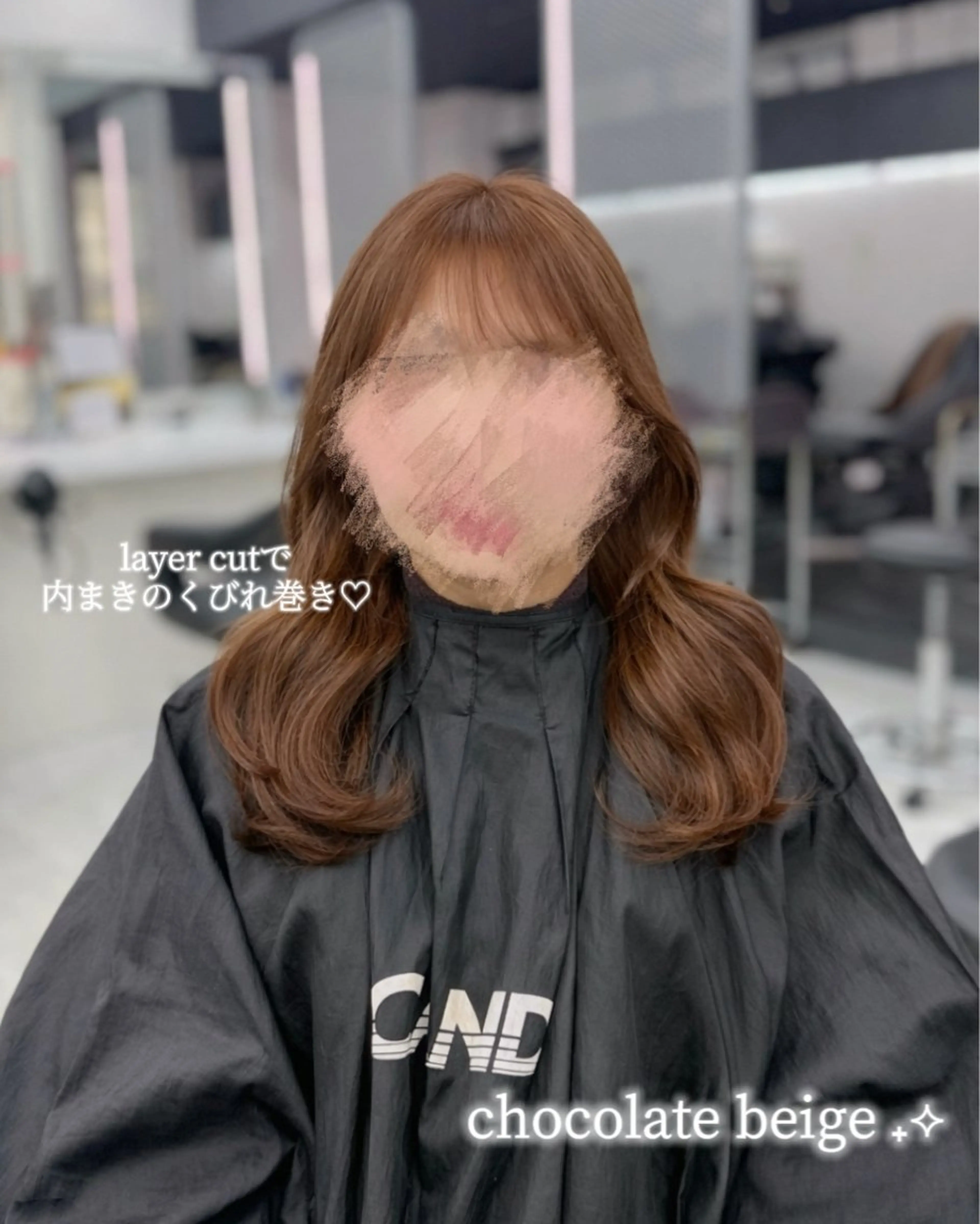 ロング カラー カット ヘアカラー トリートメント 🥂上品ワンホンヘア 🥂nozomiのヘアスタイル