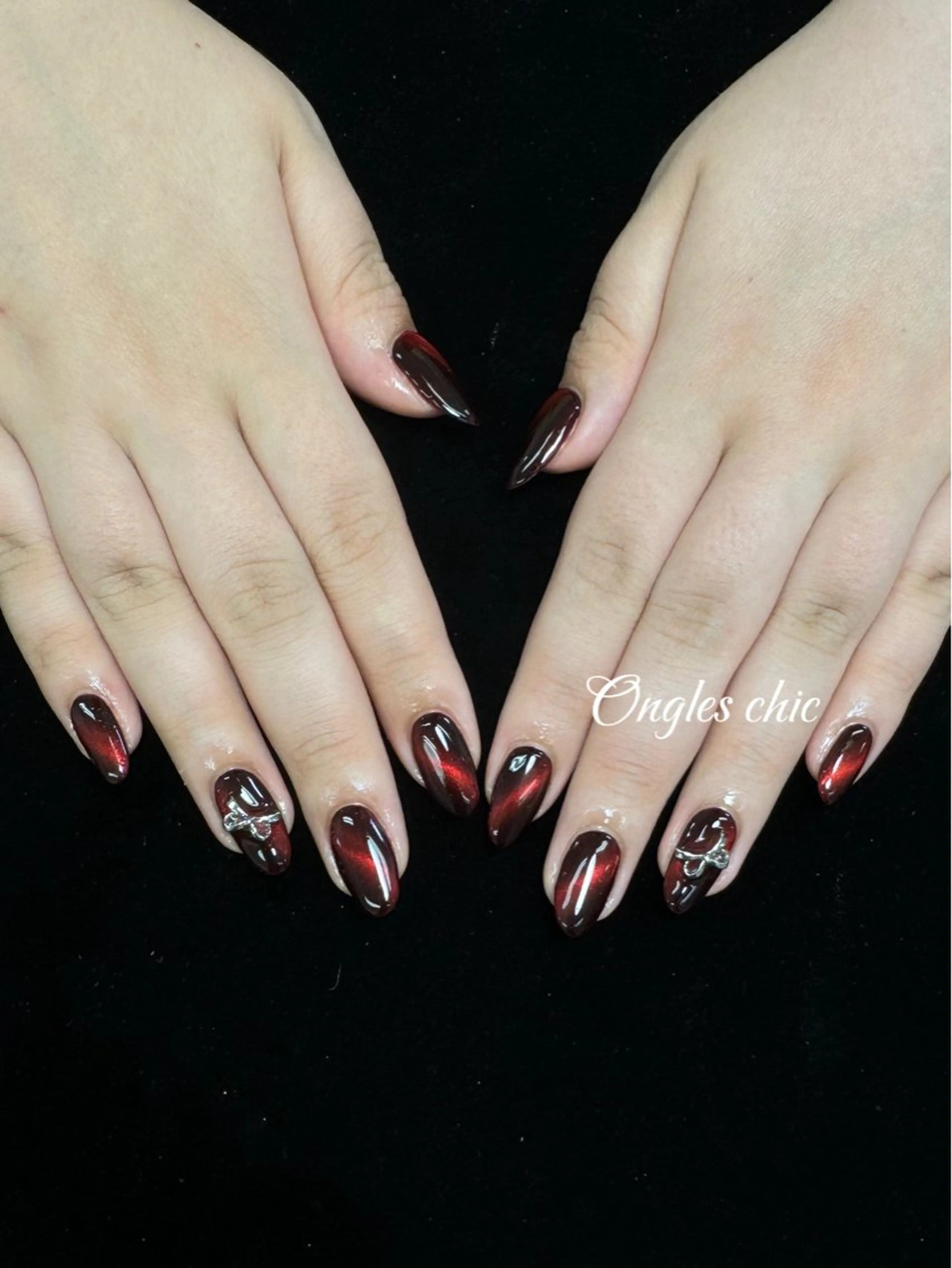 (オフ别料金) 400色ワンカラ-/マグネット🧲/ラメグラ+2本パーツの写真