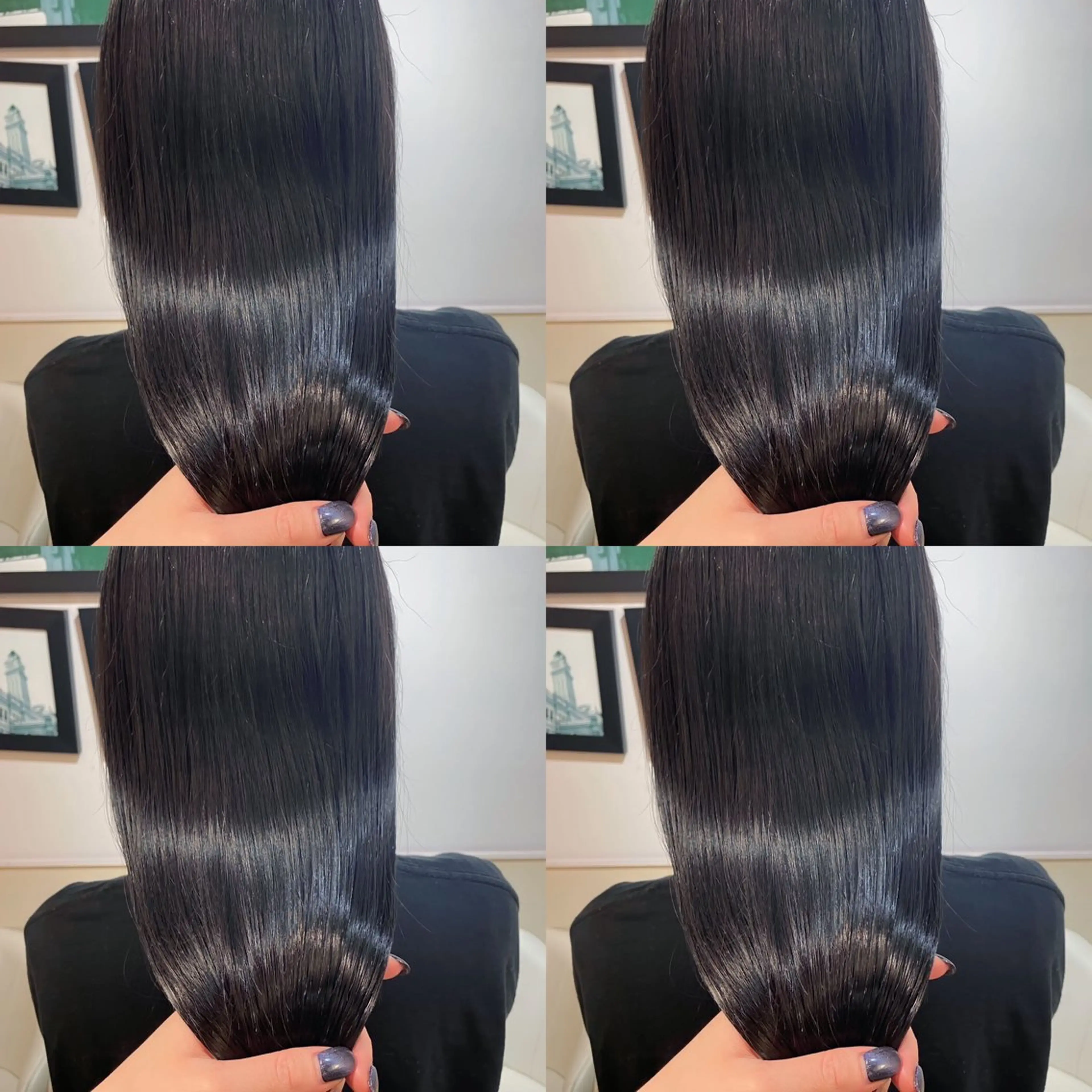 ロング カラー カット ヘアカラー トリートメント 店長✨️韓国ヘア✖️ 髪質改善カラー／純大のヘアスタイル