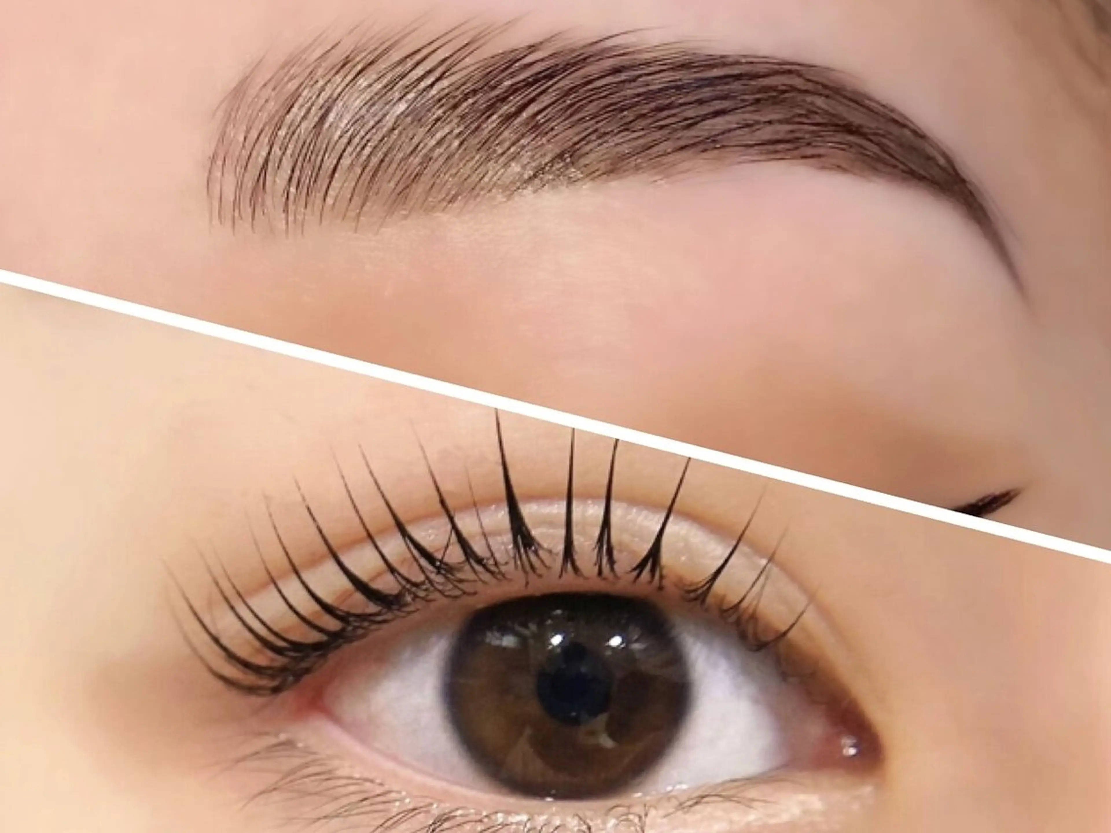 アイブロウリフト&まつ毛パーマの写真