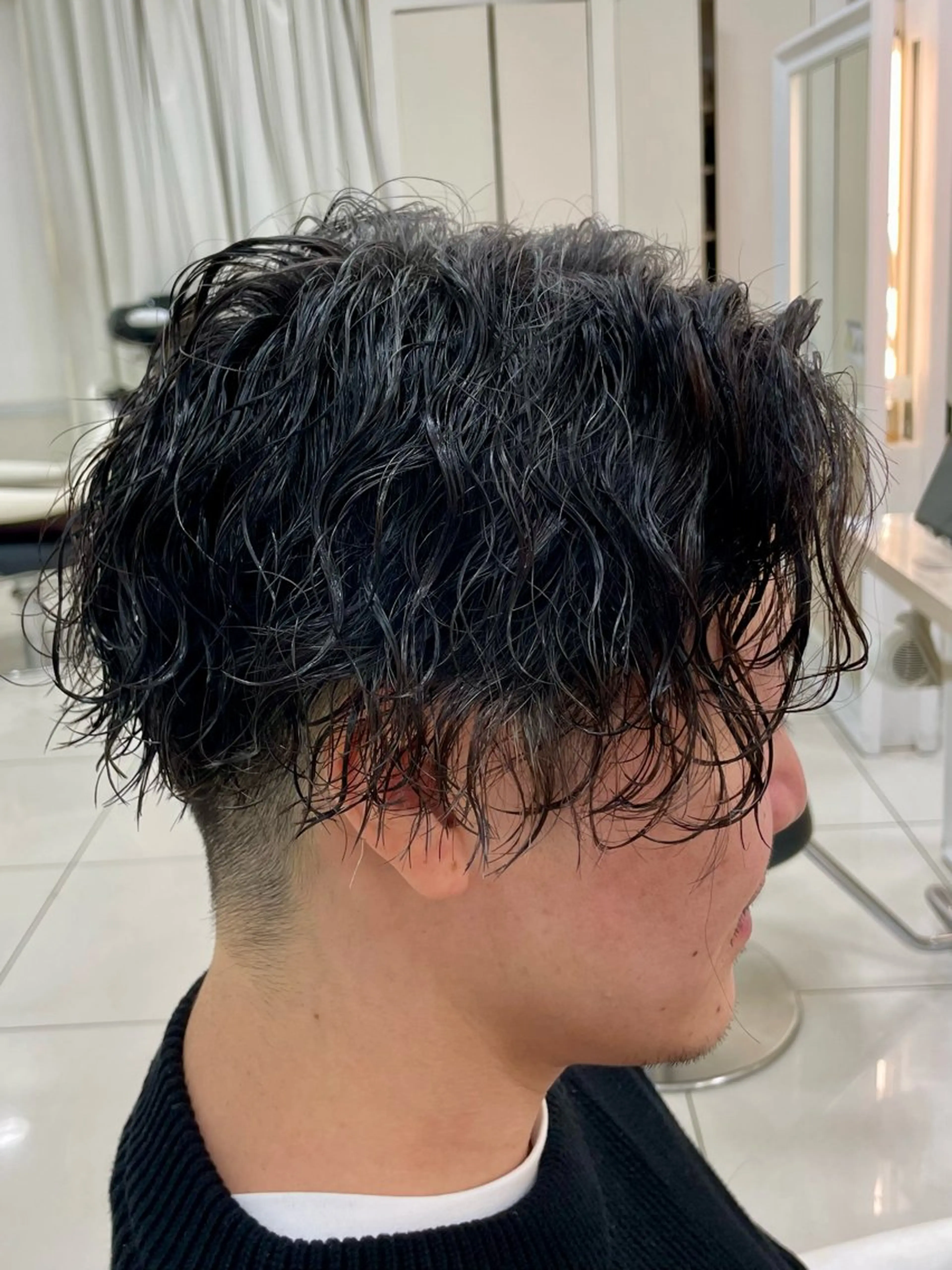 パーマ メンズ カット パーマ 🌟メンズパーマ職人 👑店長👑間宮のヘアスタイル