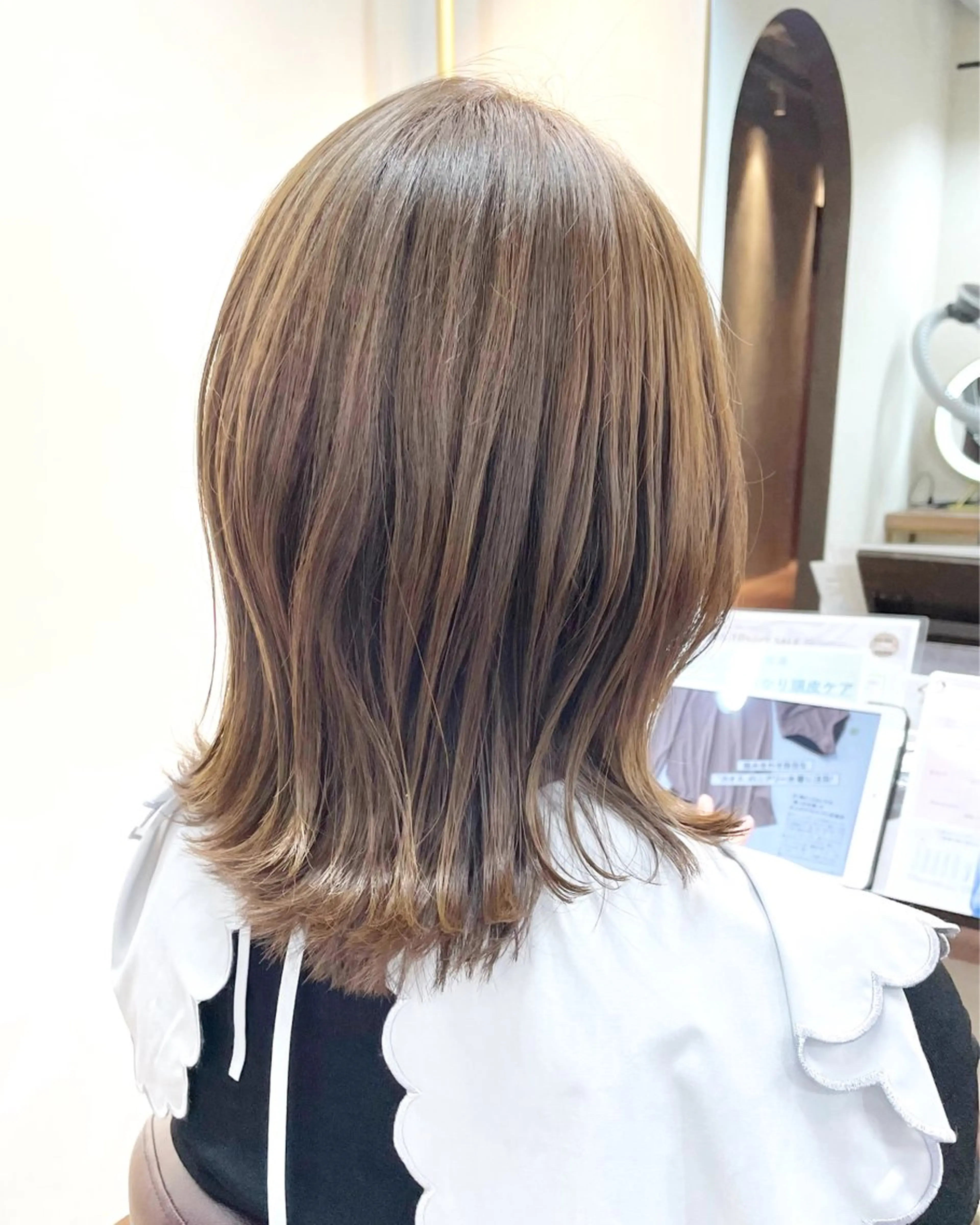 ミディアム カラー Art BeAuté ROUGET所属・野上 晃生のヘアスタイル