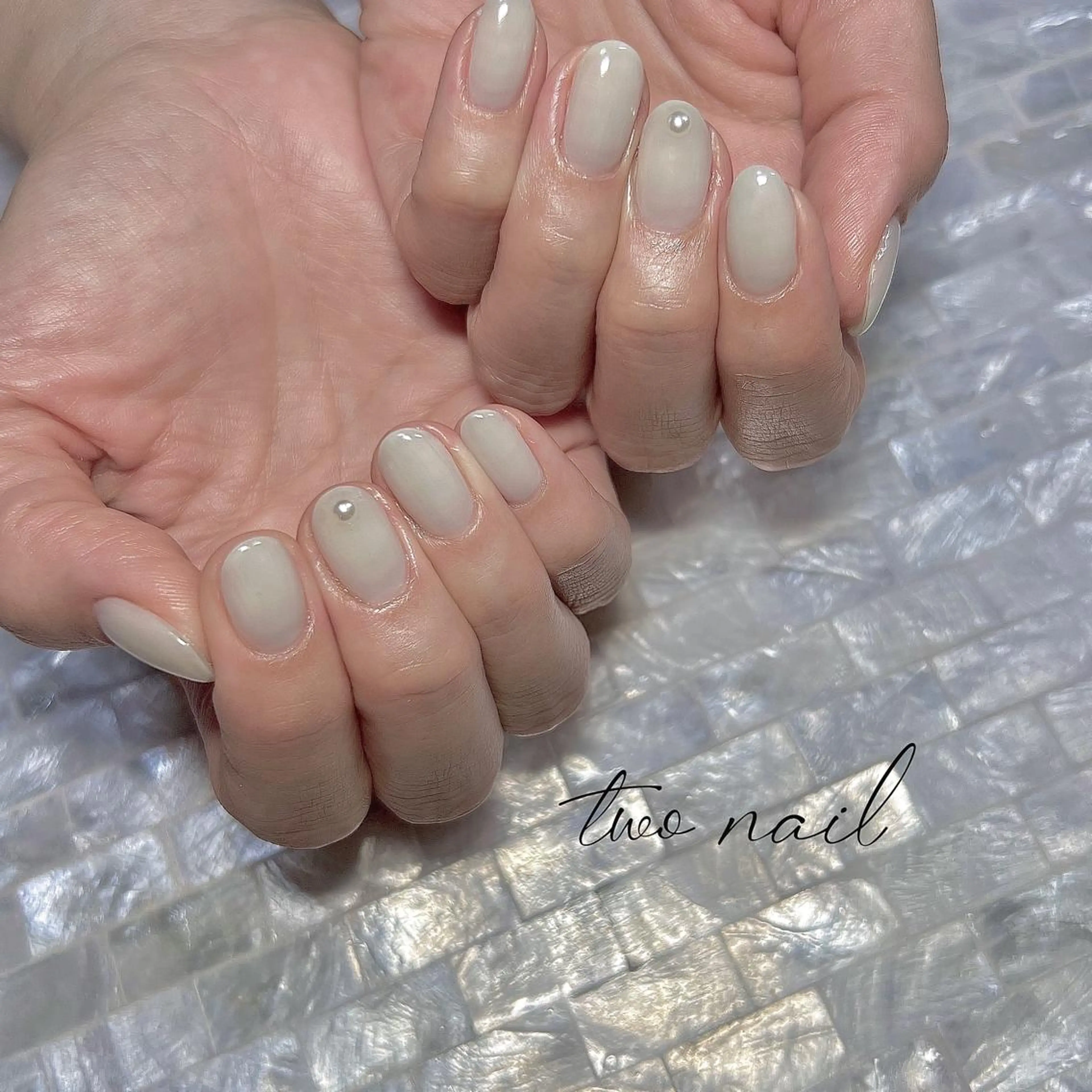 ネイル アートネイル フットネイル ハート ニュアンスネイル オフィスネイル ハンドネイル two nailのネイルデザイン