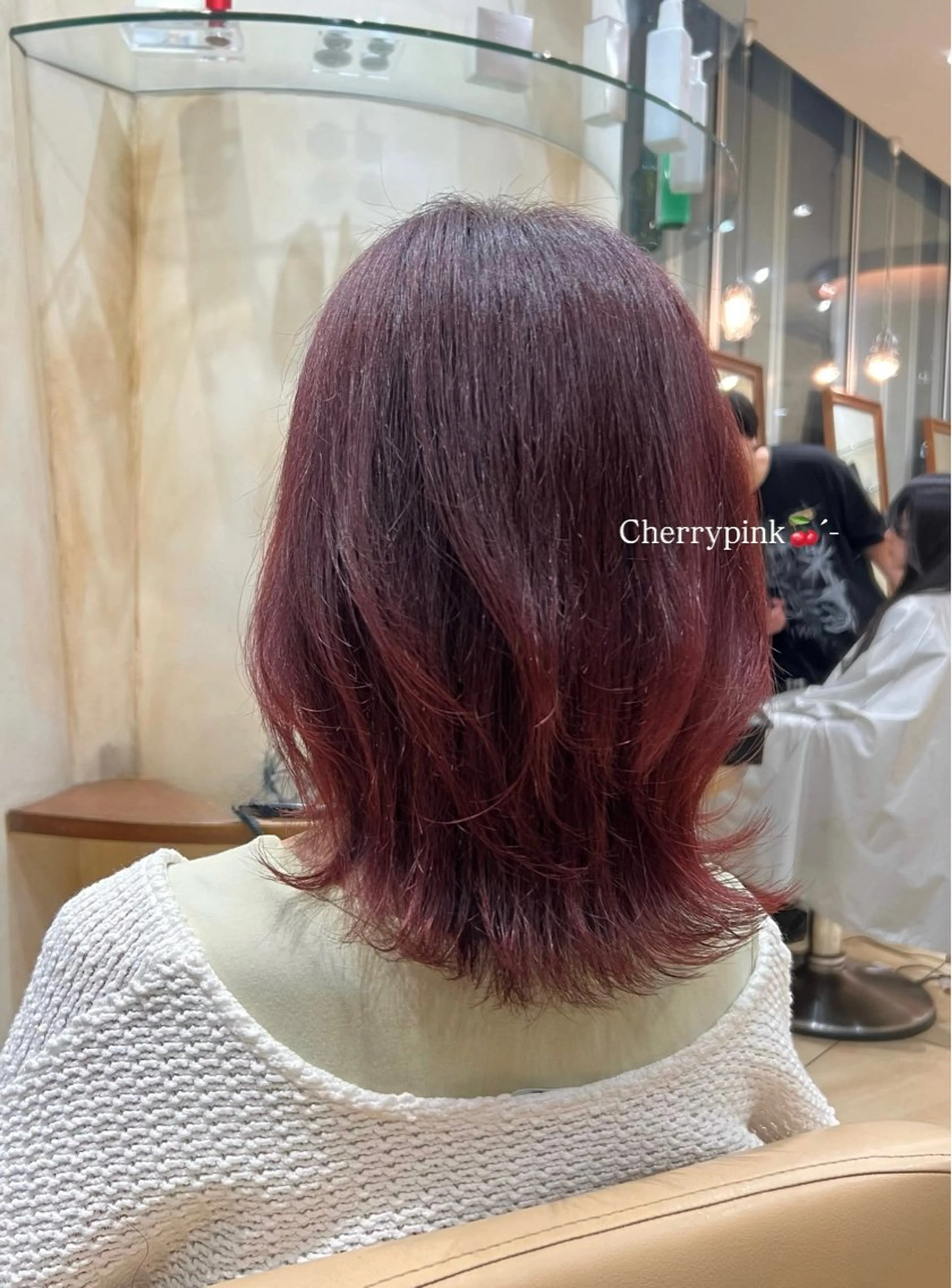 ミディアム NODOKA/ 銀座/艶カラー️🫧のヘアスタイル