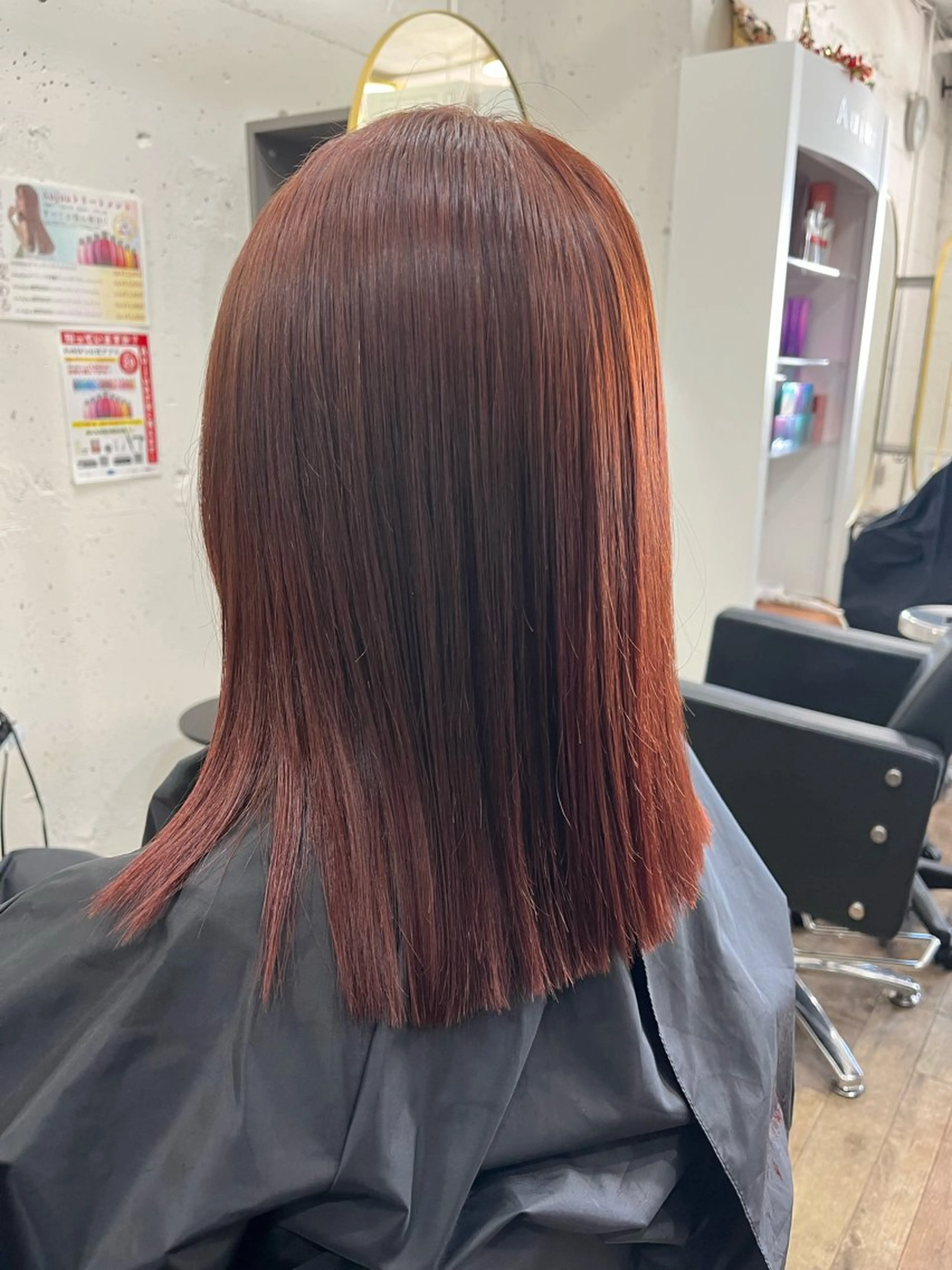 ミディアム カラー HARU /モデル募集のヘアスタイル