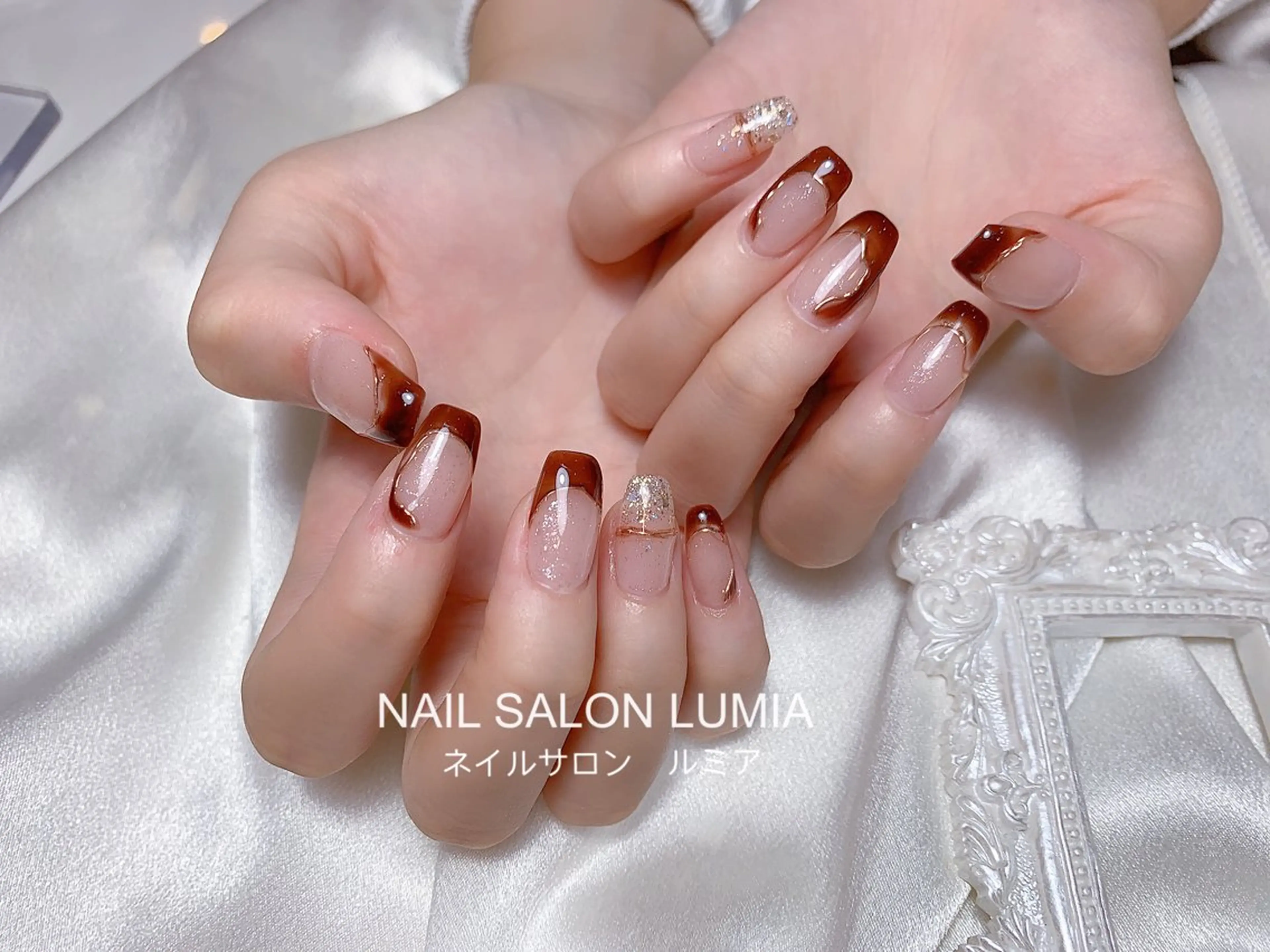 ネイル ハンドネイル ネイルサロン ルミア Lumia 店長のネイルデザイン