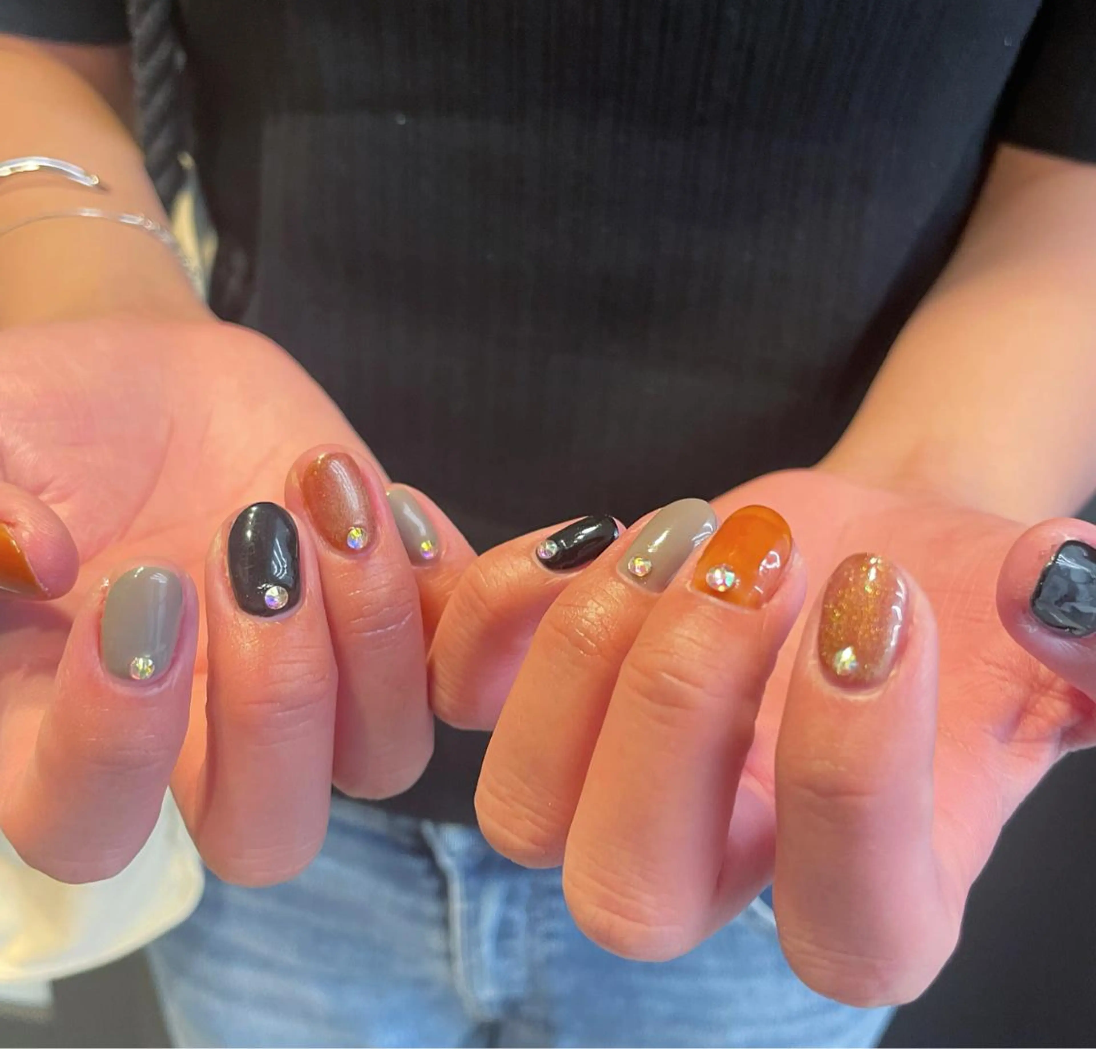 ネイル 🫧飛山琉桜/二条 ネイルアート/束感のマツエク・マツパデザイン