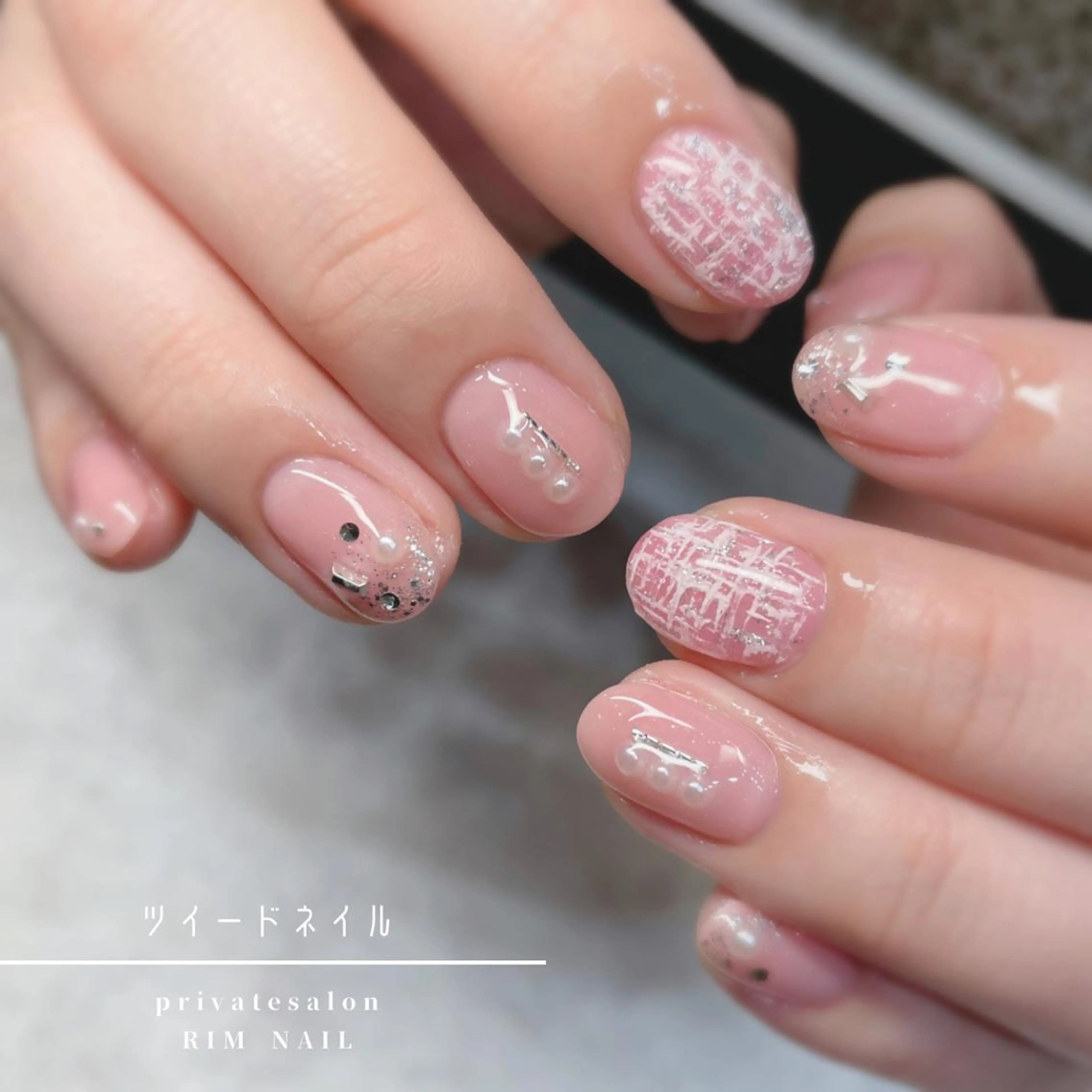ネイル ジェルネイル ハンドネイル RIMNAIL リムネイルのネイルデザイン