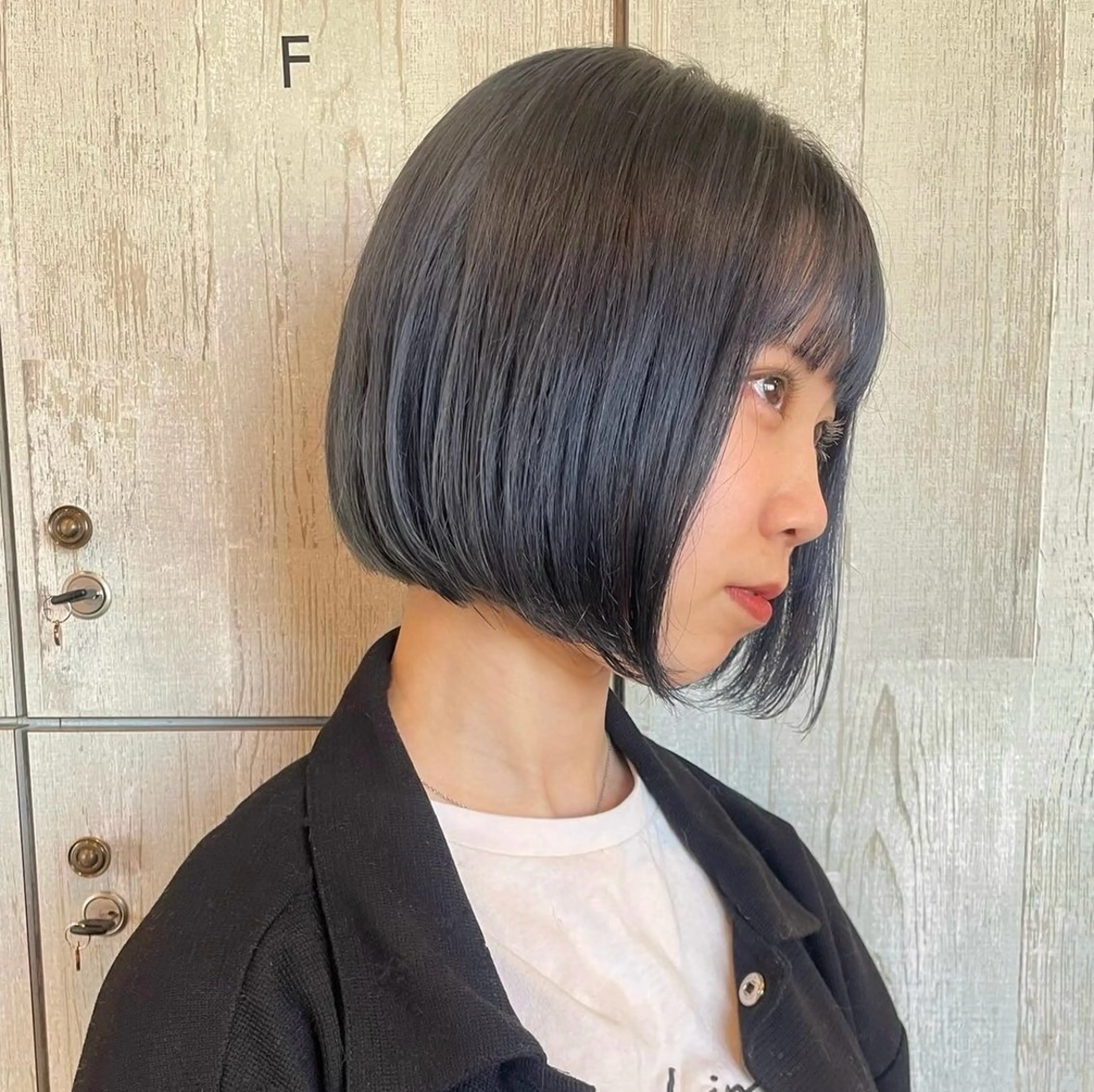 ショート カラー/韓国レイヤー /ブリーチ/hinaのヘアスタイル