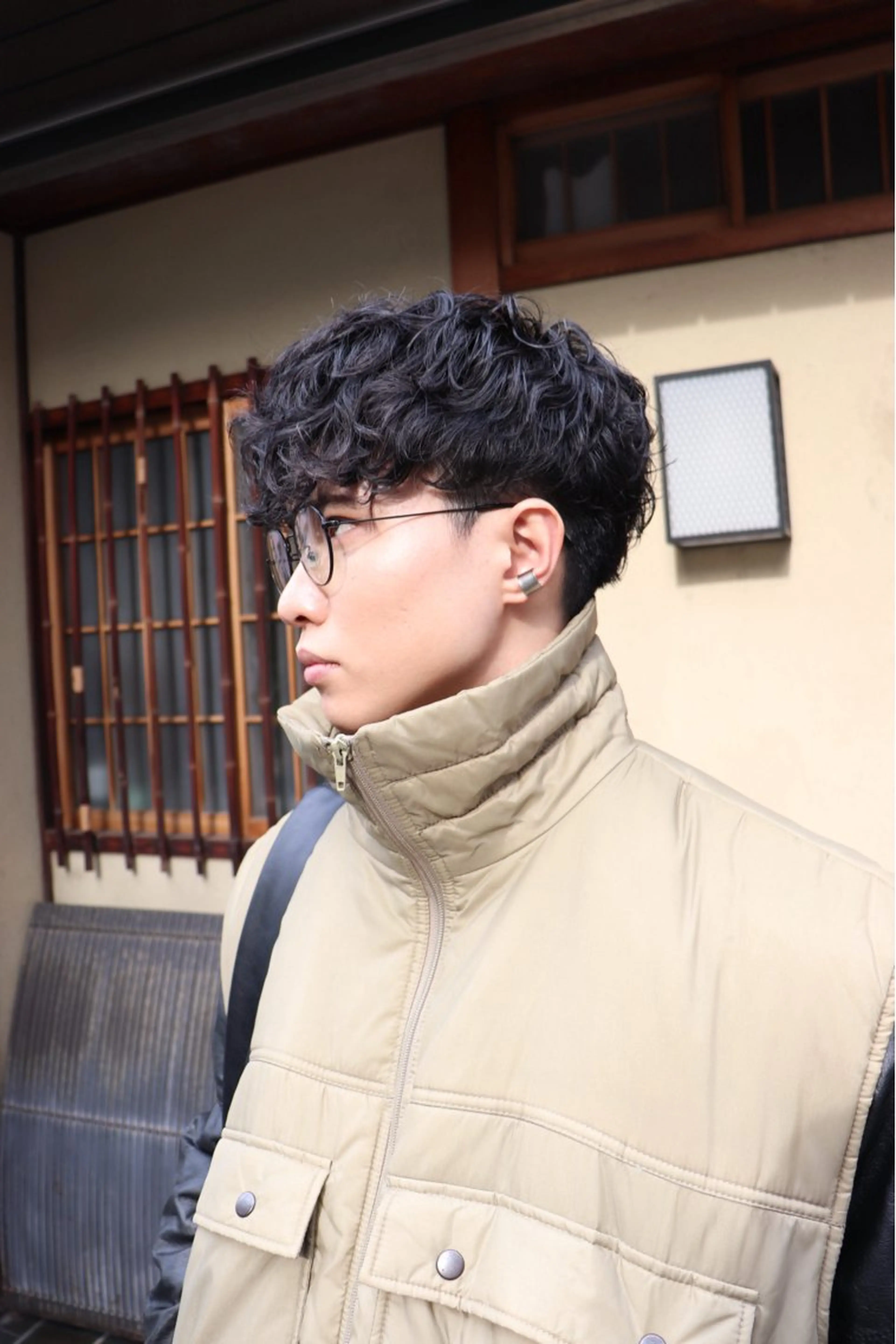 パーマ メンズ 似合わせカット /パーマ岡本淳平のヘアスタイル