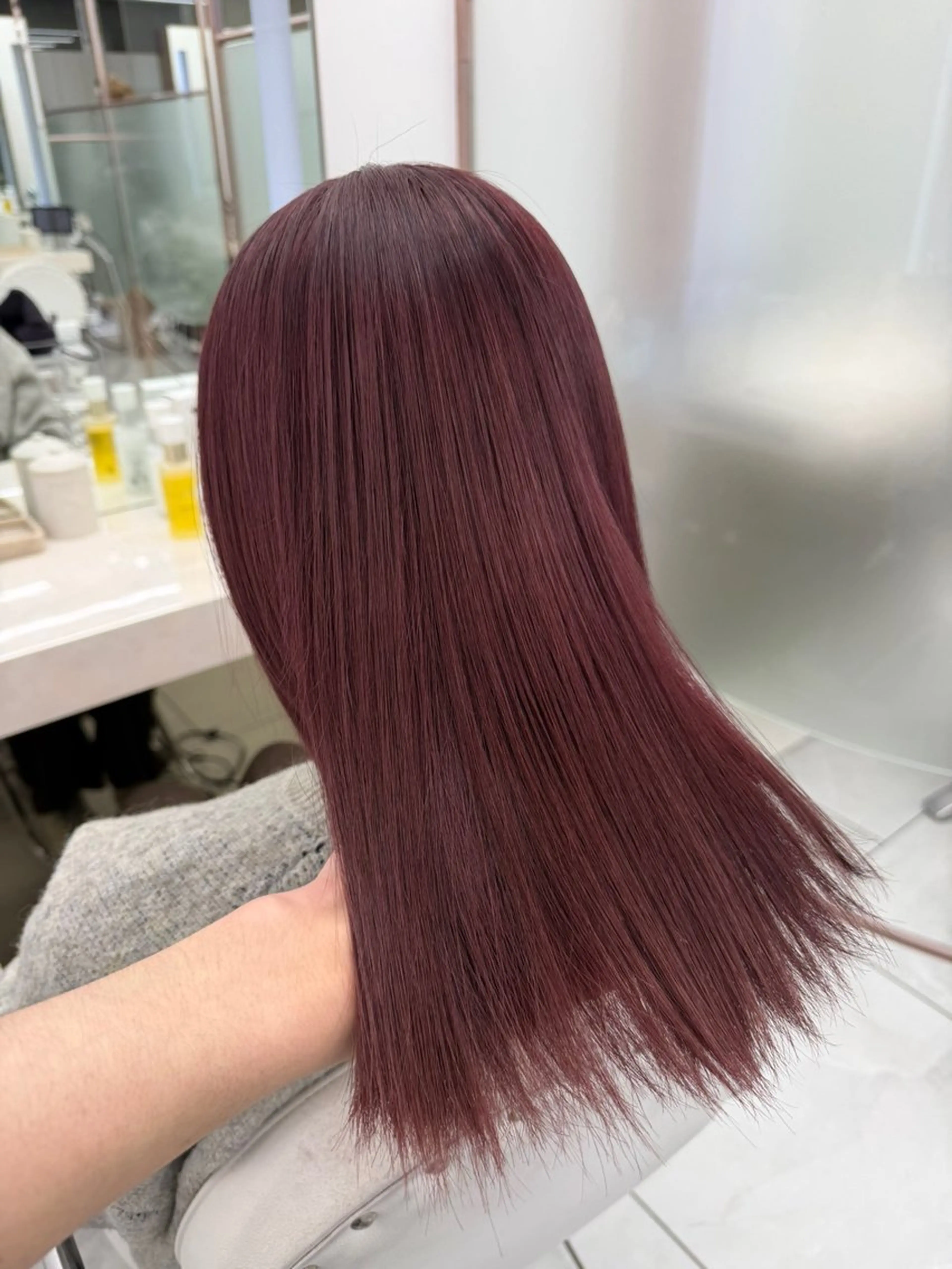 ミディアム カラー COA GINZA 小野澤駿のヘアスタイル
