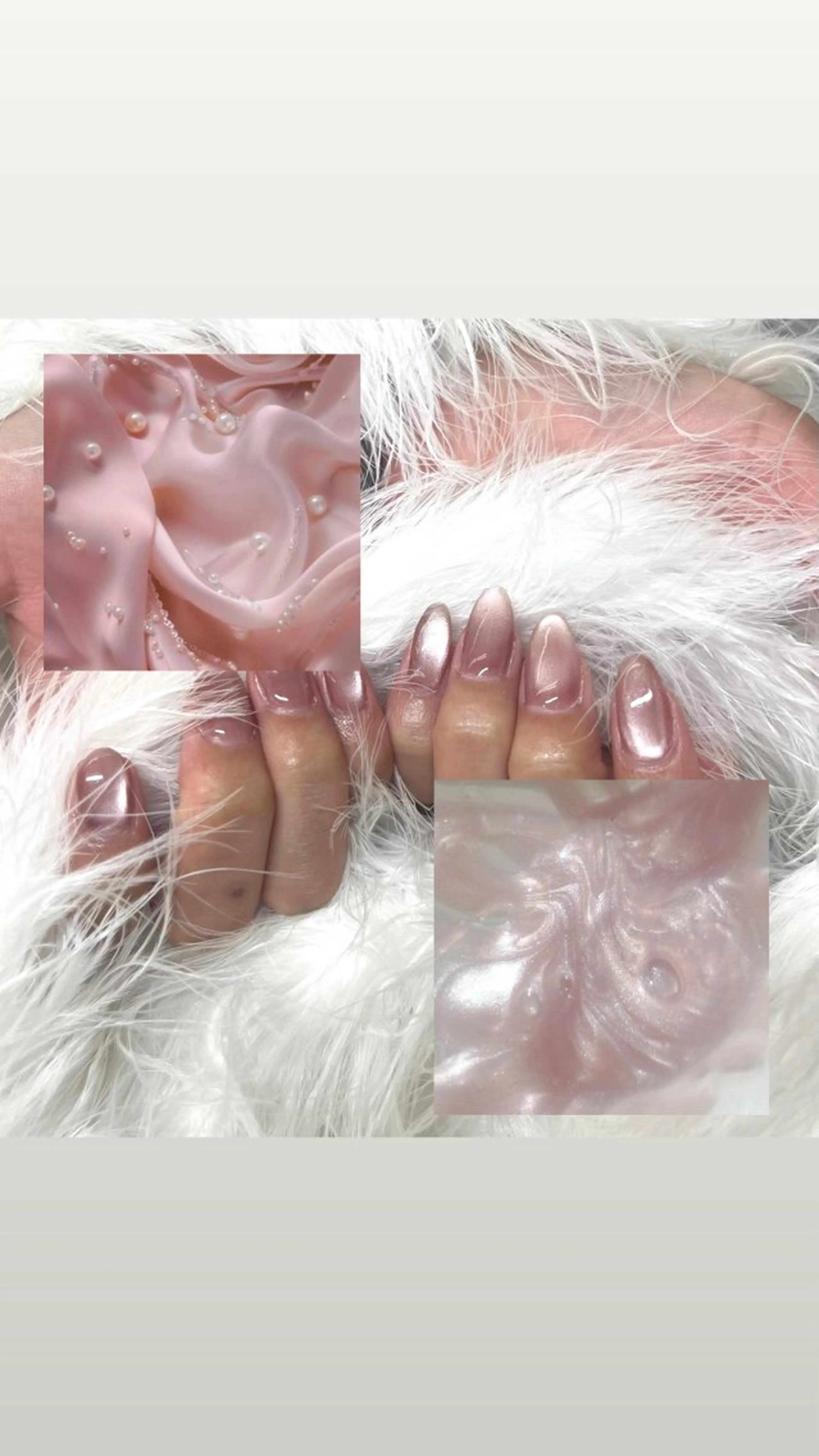 【オフあり】🈶ハンド🤚🏻💕うるうるマグネットコース/池袋/パラジェル変更可能🎀🤍¥6850の写真