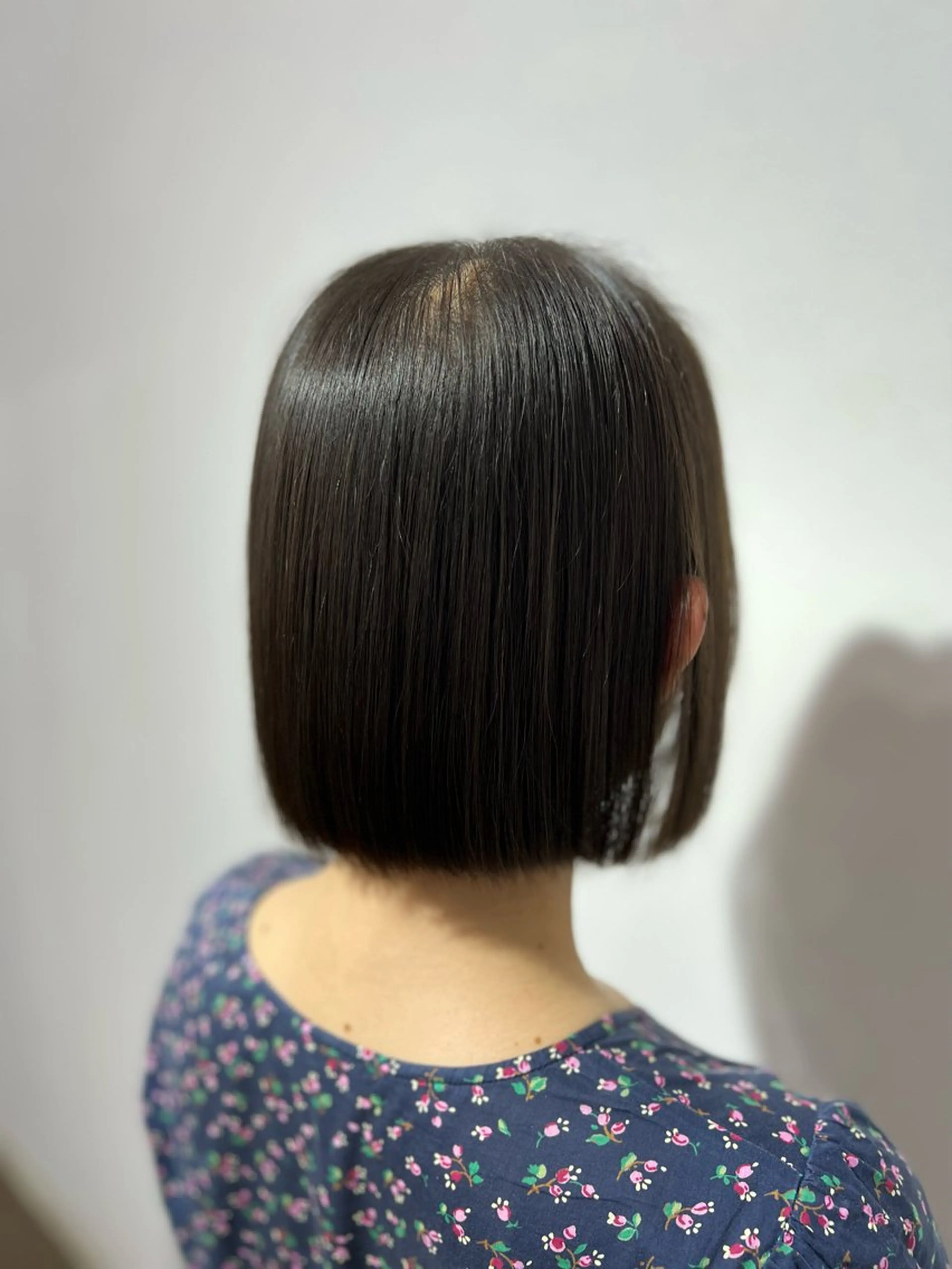 ショート ボブ 顔まわりレイヤー ハイライト 髪質改善 韓国風ヘア 神戸ボブ✂️ ioe三宮/田 伸佳のヘアスタイル