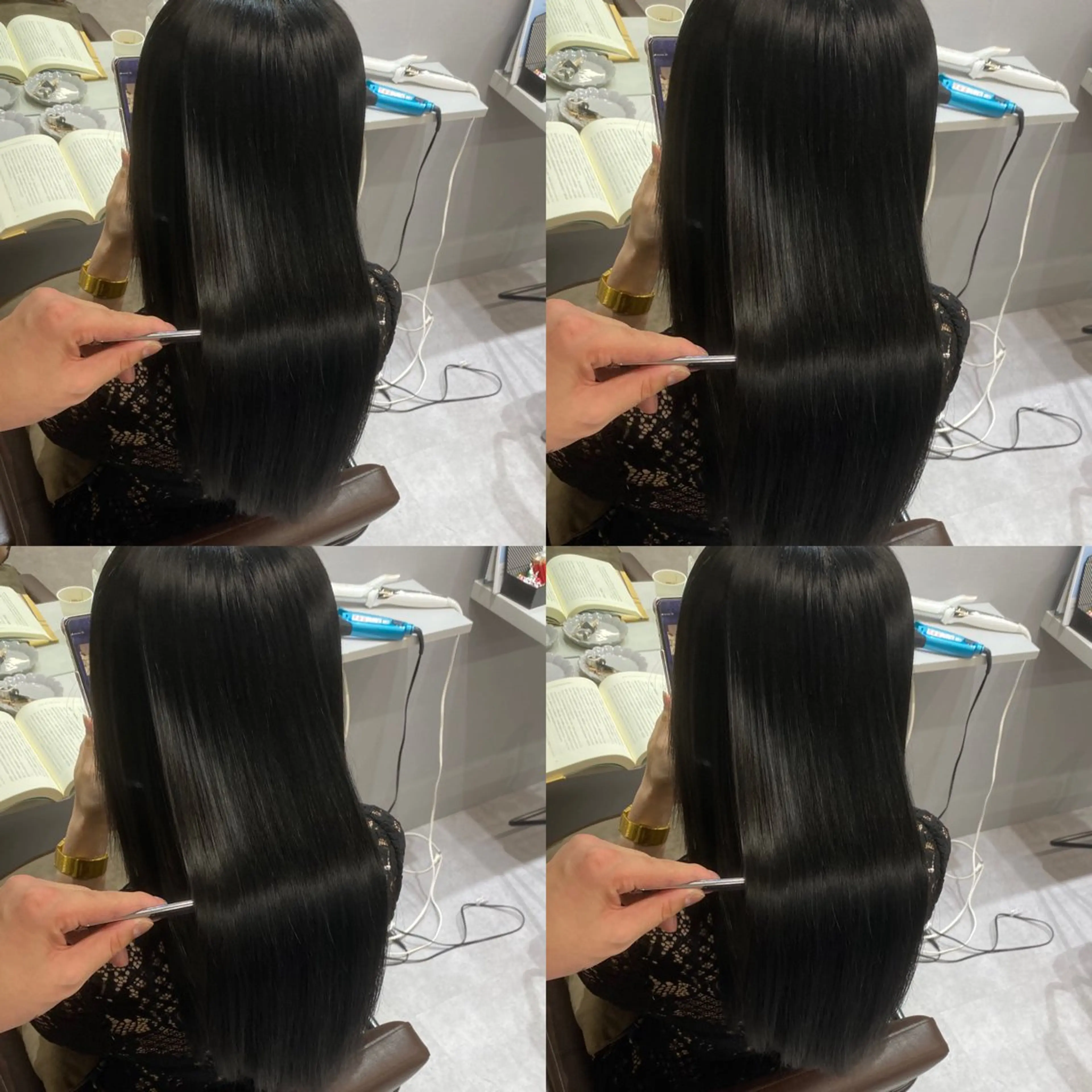 ロング カット ヘアカラー 縮毛矯正 トリートメント 韓国風cut/ 縮毛矯正/正岡幹康のヘアスタイル