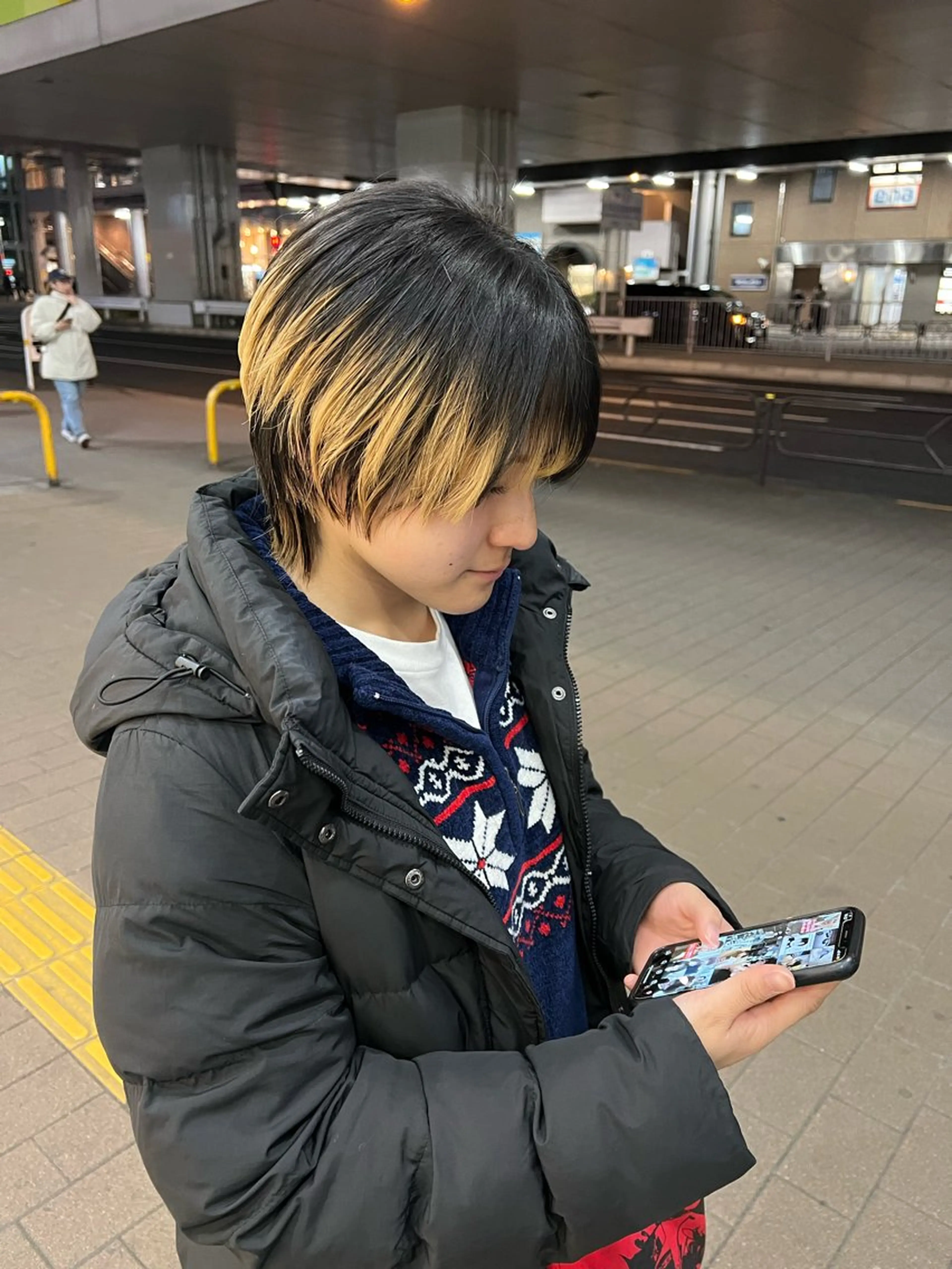 ショート 韓国ボブ/縮毛矯正 /レイヤーカットのヘアスタイル