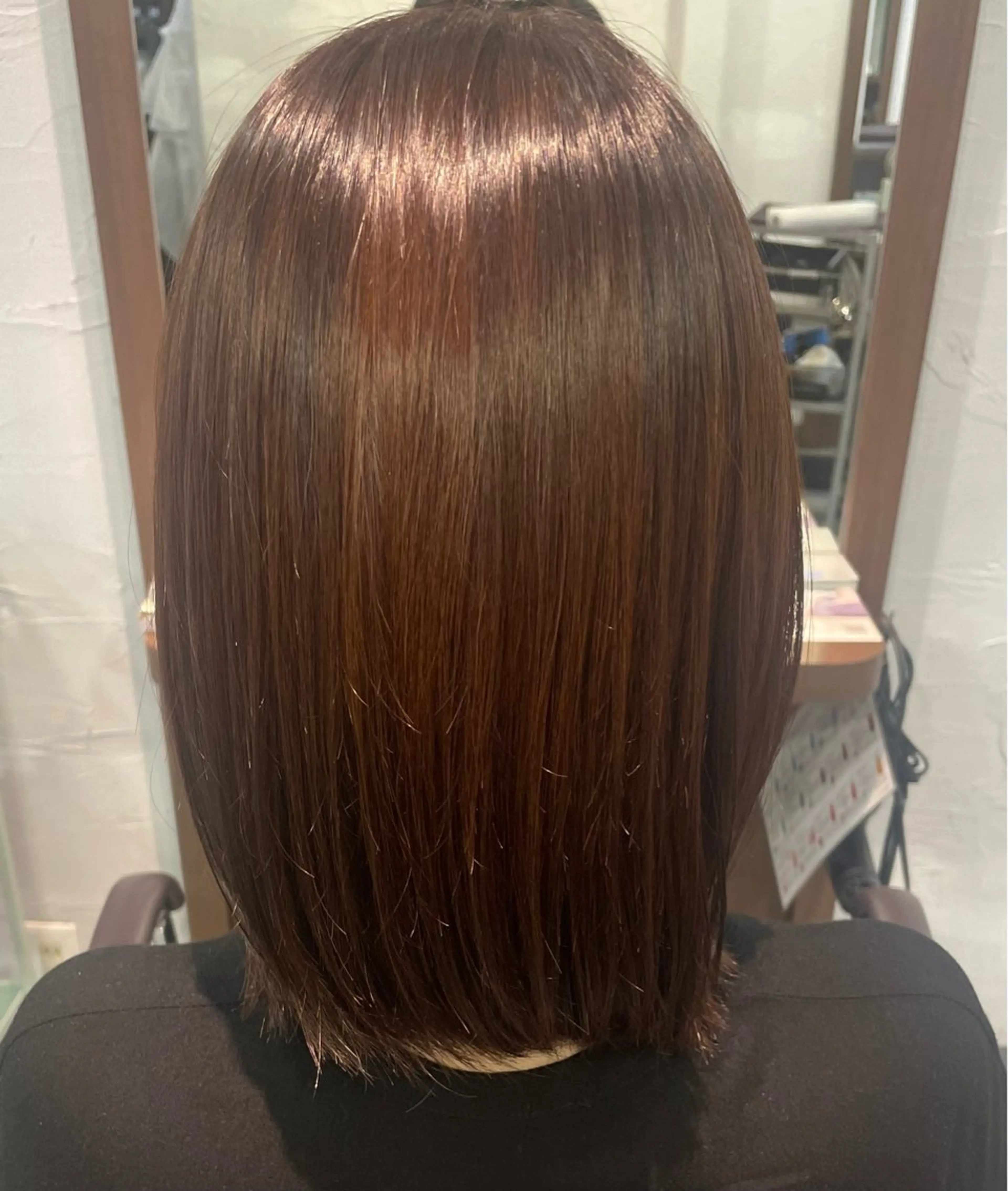 カラー 村上 奈乃果のヘアスタイル