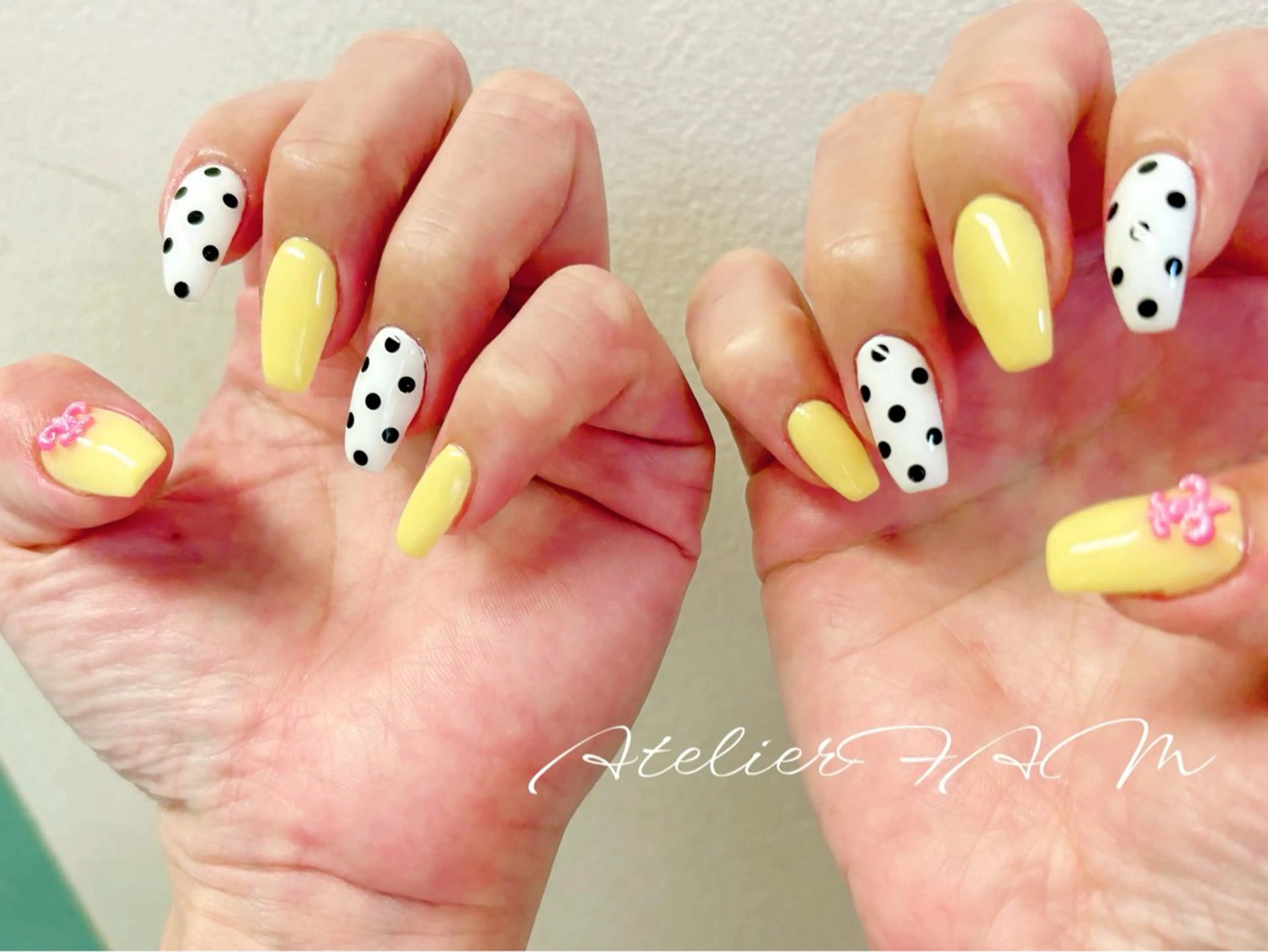 ネイル ハンドネイル nail&eyelashsalon atelier fam上本町店所属・アトリエ FAMのネイルデザイン