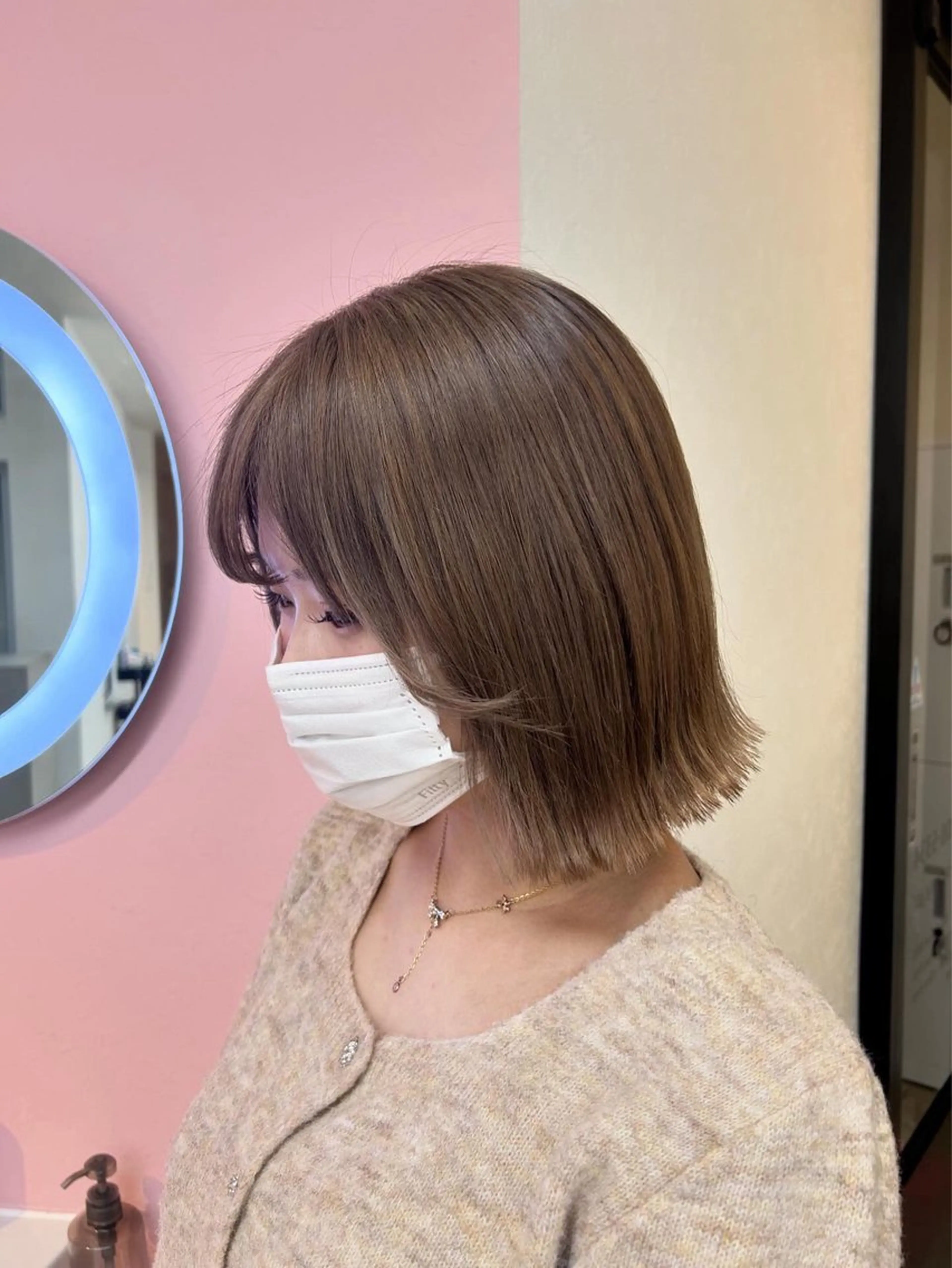 ショート カラー suehiro yunaのヘアスタイル