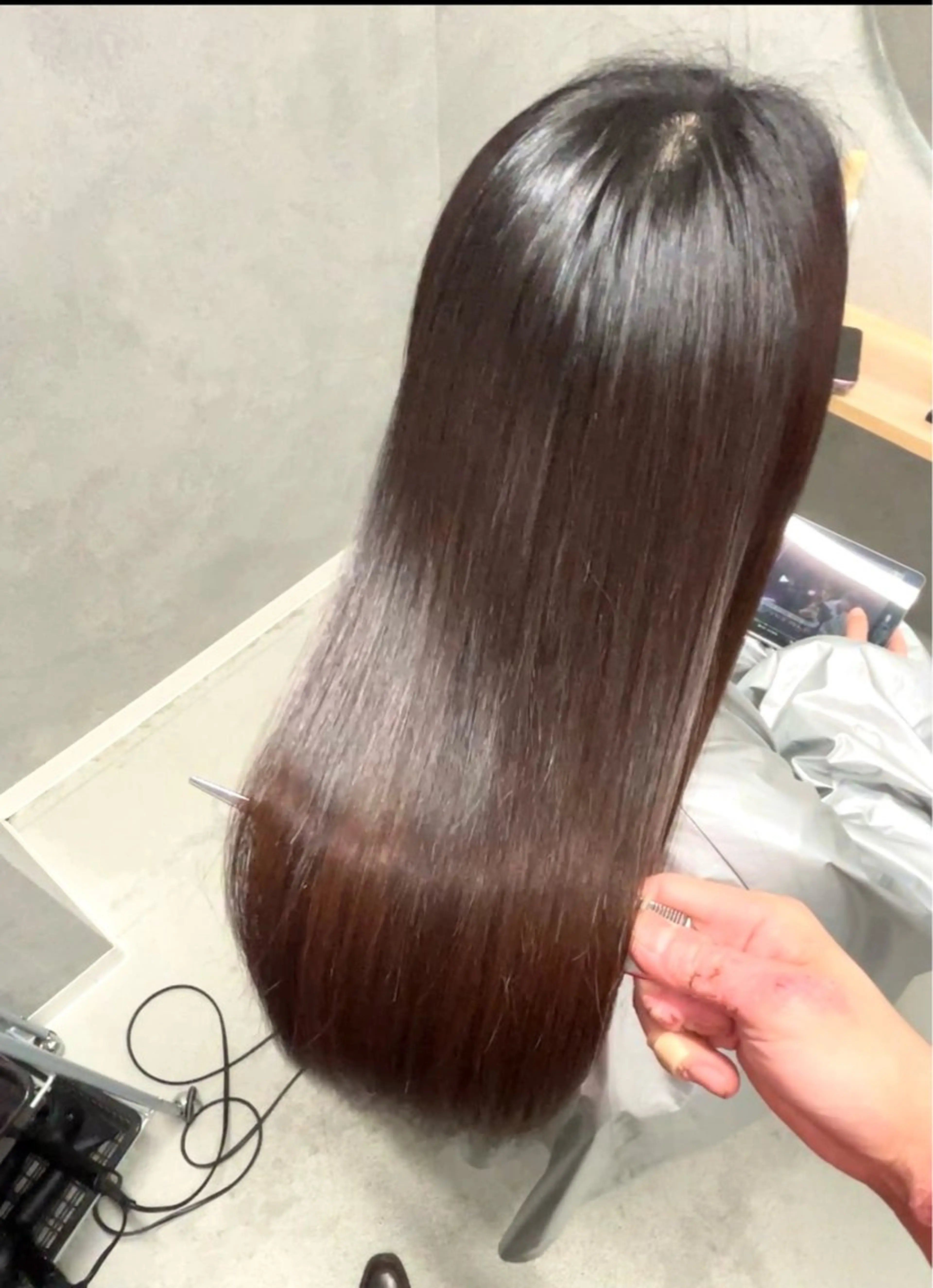 ロング 髪質改善 縮毛矯正 縮毛矯正 縮毛矯正専門家/ 髪質改善/店長辻部のヘアスタイル