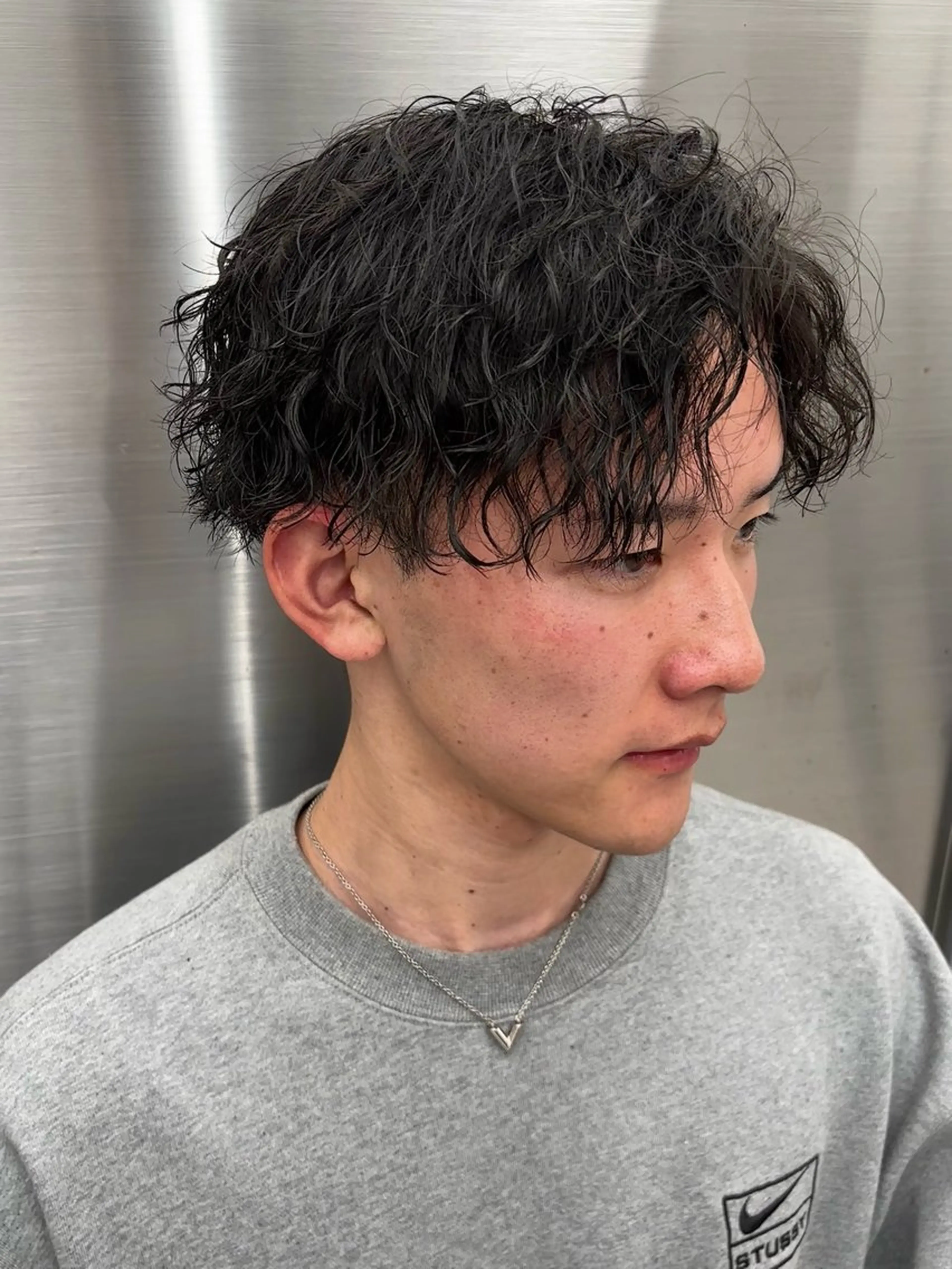 パーマ メンズ 🍐シャドウパーマ メンズ特化/守岡🍐のヘアスタイル