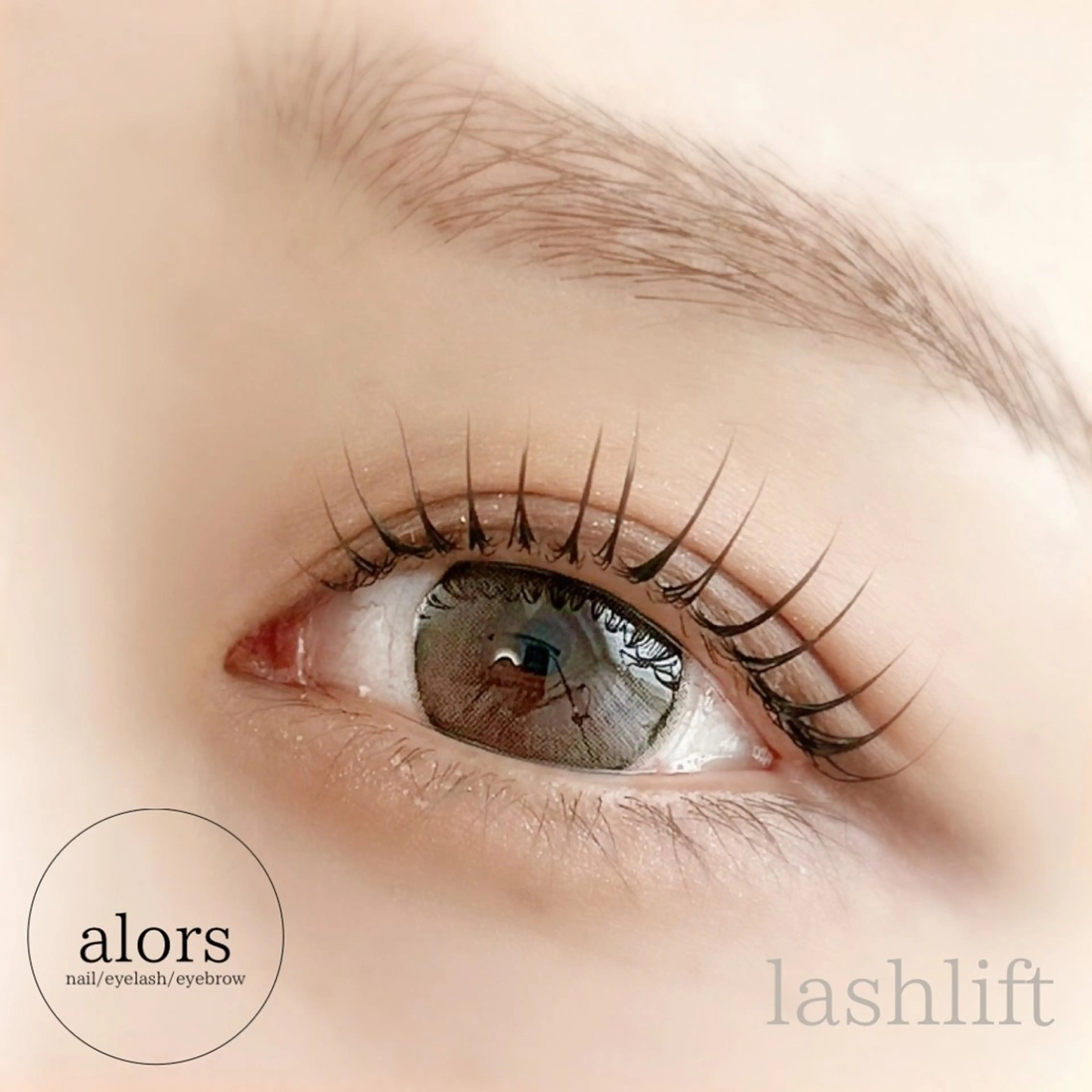 まつ毛パーマ(上まつ毛のみ)、トリートメント込み。の写真