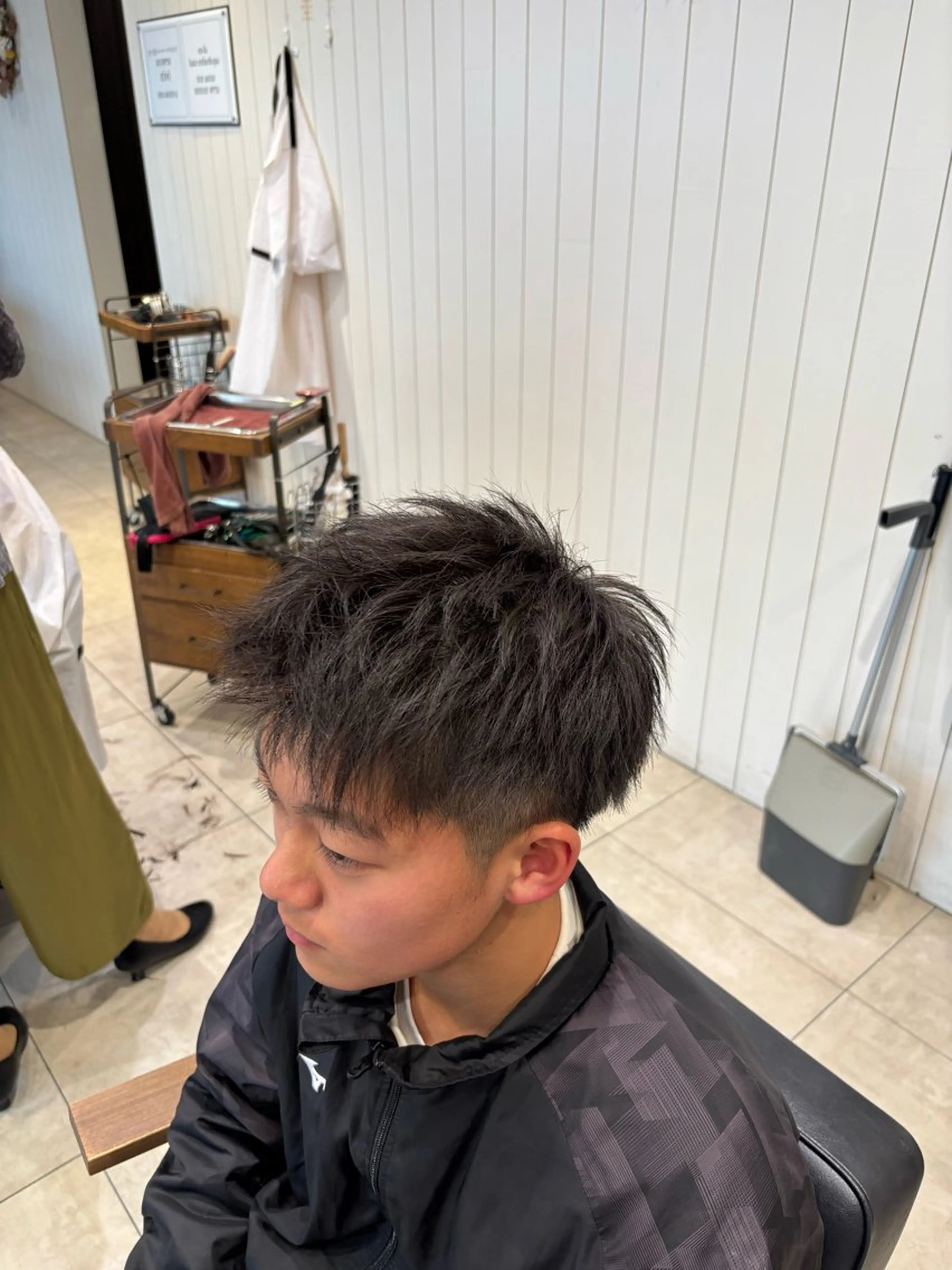 メンズ カット 竹田 渉真のヘアスタイル