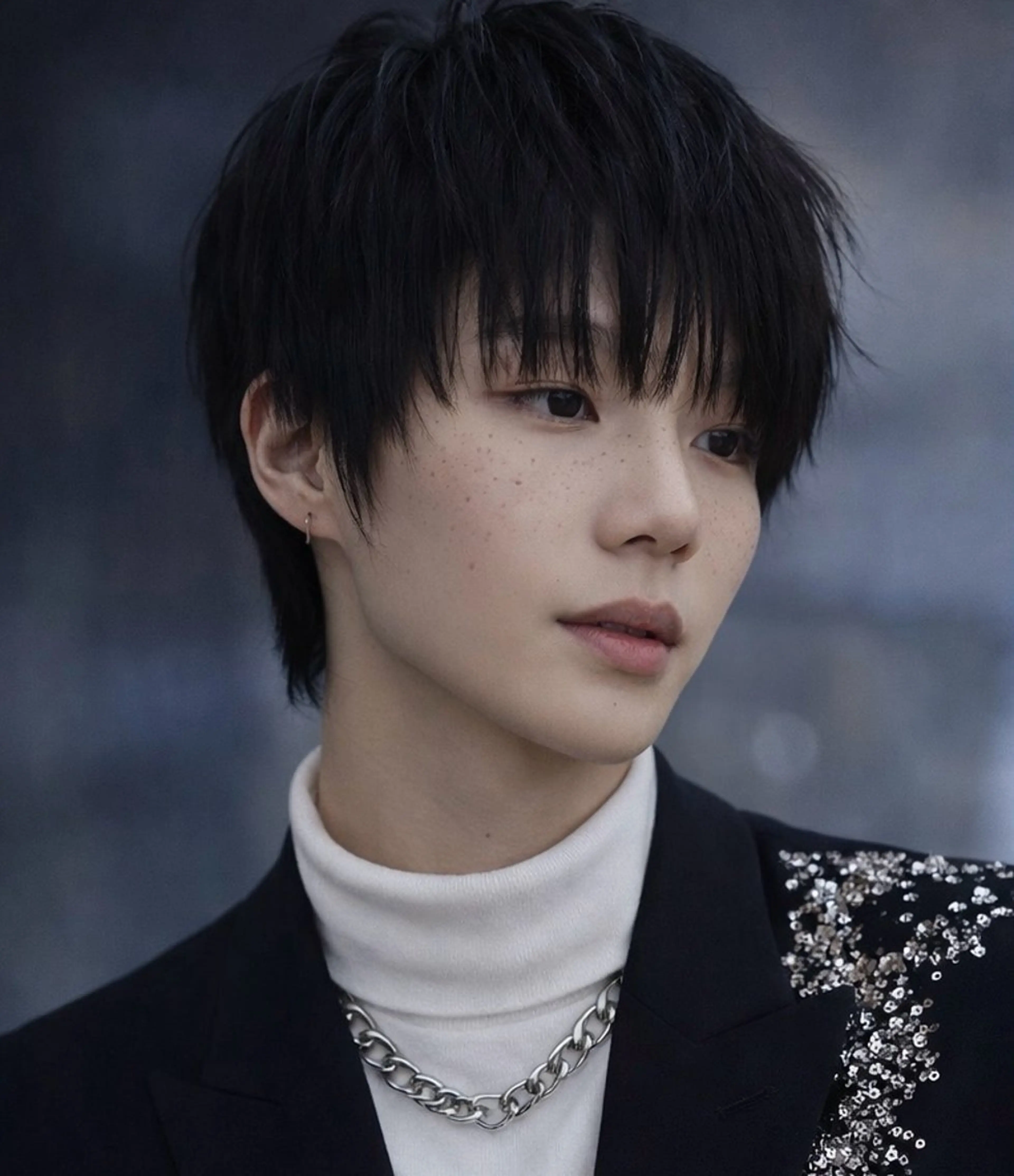 メンズ レイヤー×ハイトーン ×デザイン 啓太のヘアスタイル