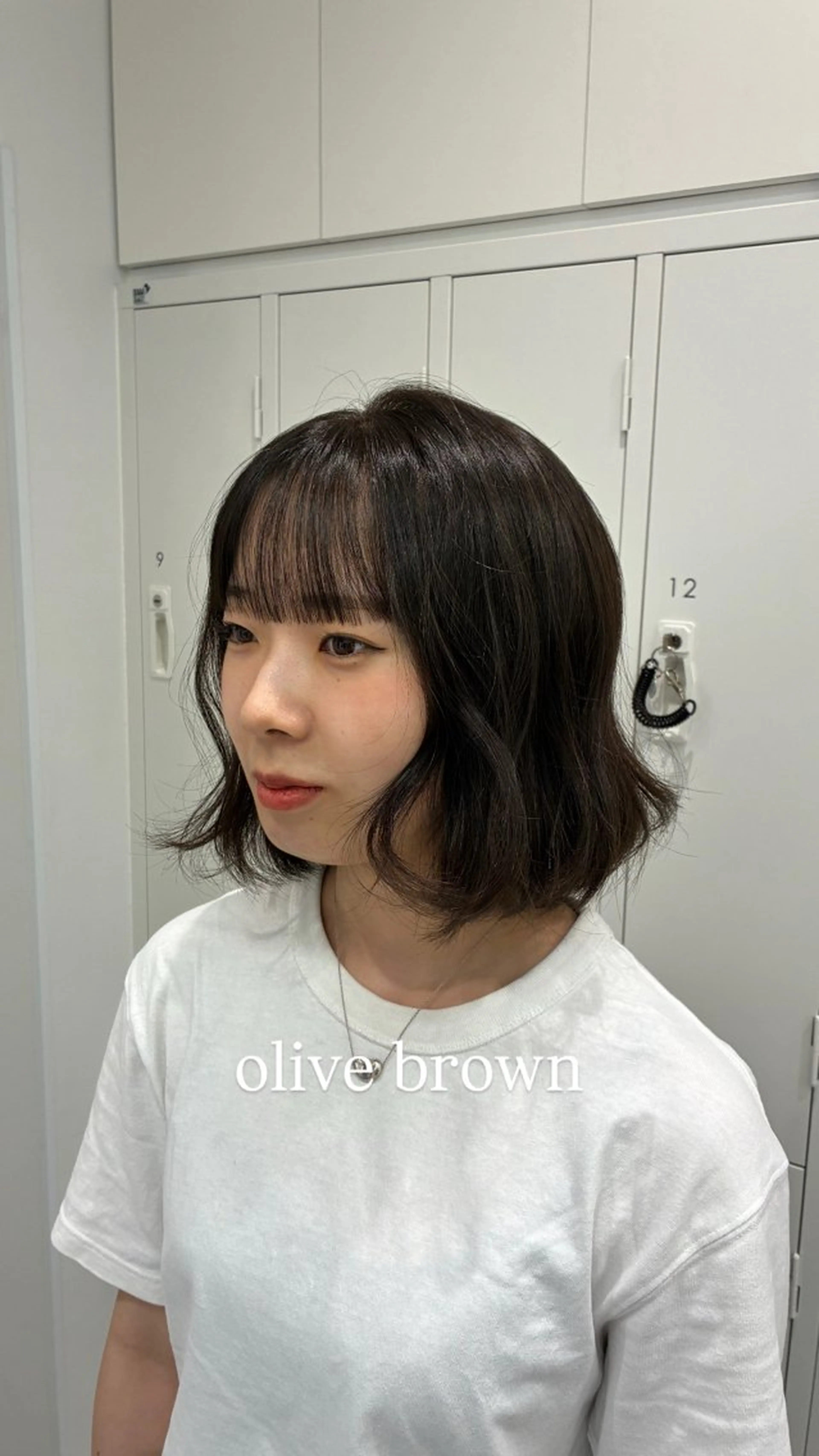 ミディアム カラー ヘアカラー トリートメント hinome モデル募集中🎀のヘアスタイル