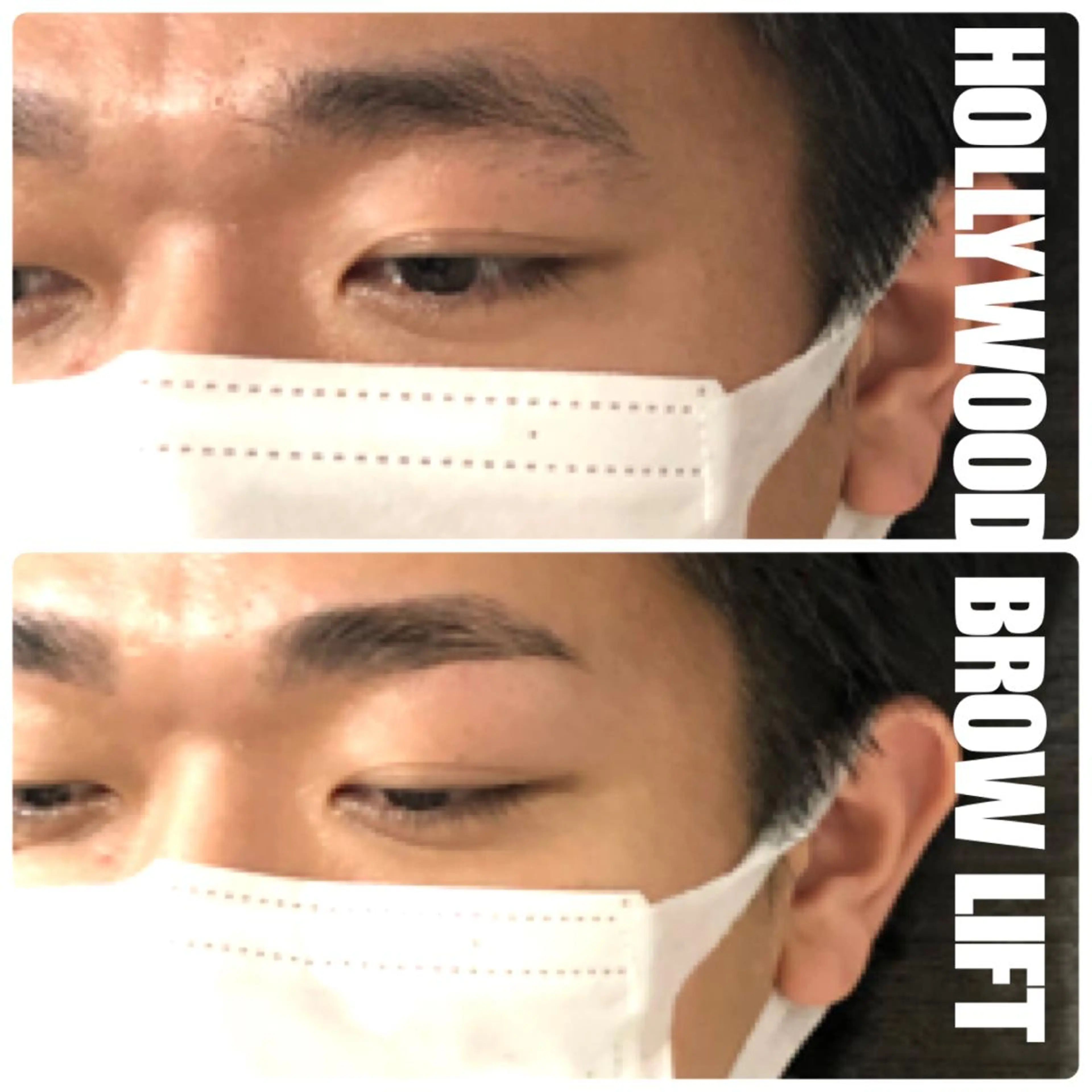 パーマ メンズ アイブロウ メンズパーマ 眉カット ハリウッドブロウリフト メンズアイブロウ 眉毛ワックス脱毛 ar+  hair salon所属・眉毛専門店✨ar+ 新宿 NARUMIの眉毛・アイブロウイメージ