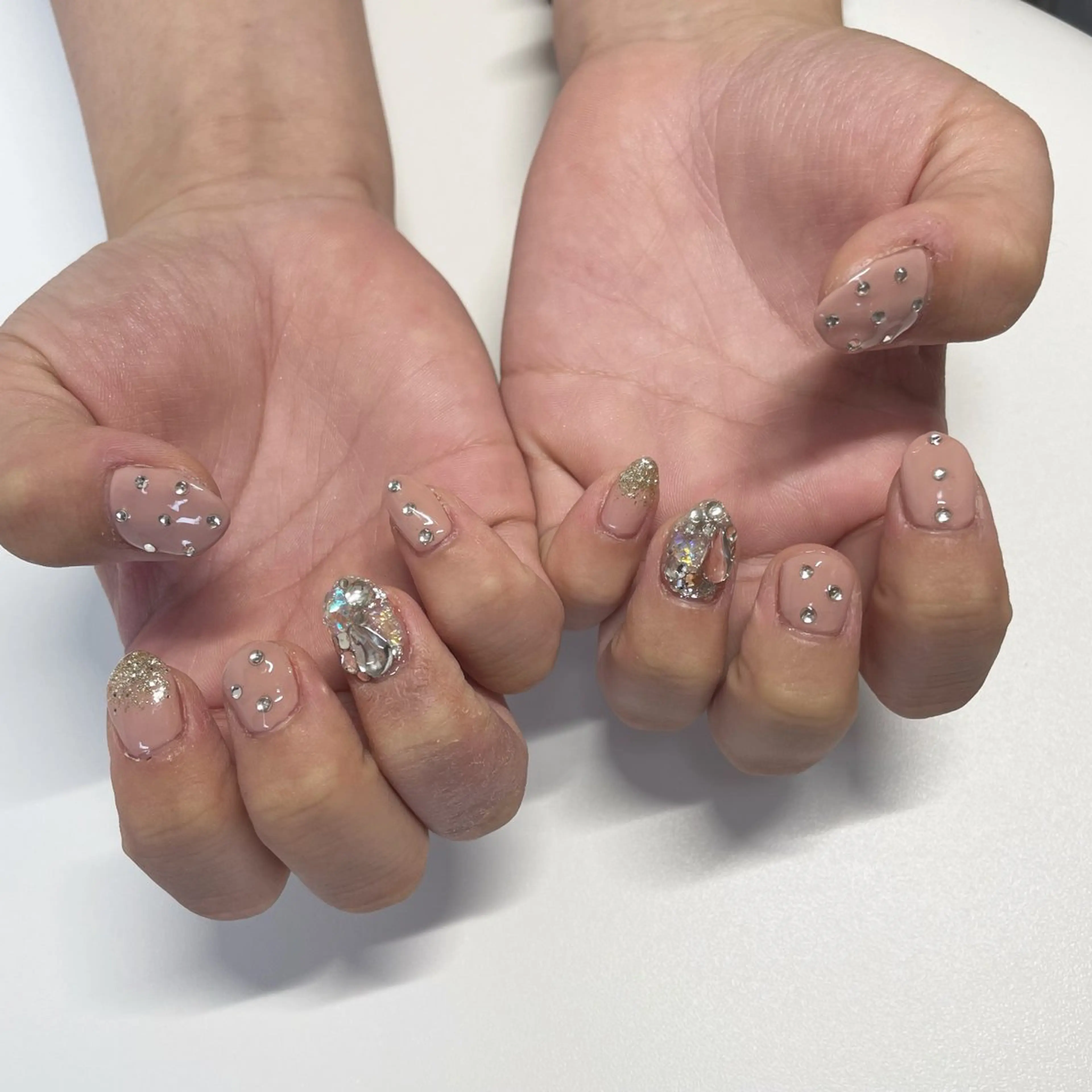 ネイル ワンホンネイル ピュアネイル& オンディーヌのネイルデザイン