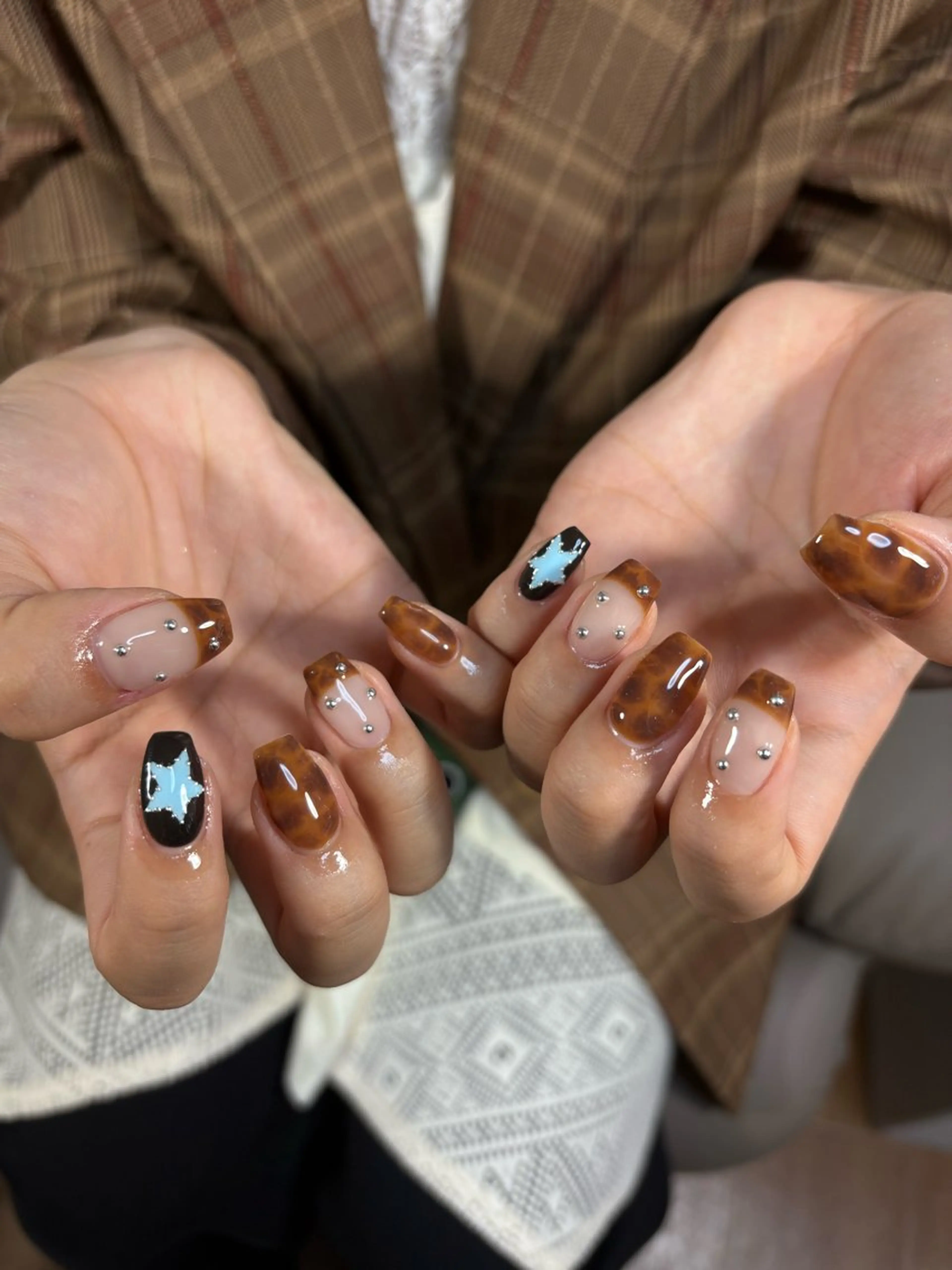 ネイル ハンドネイル ⟡.·coco⟡.· 1月予約受付中のネイルデザイン