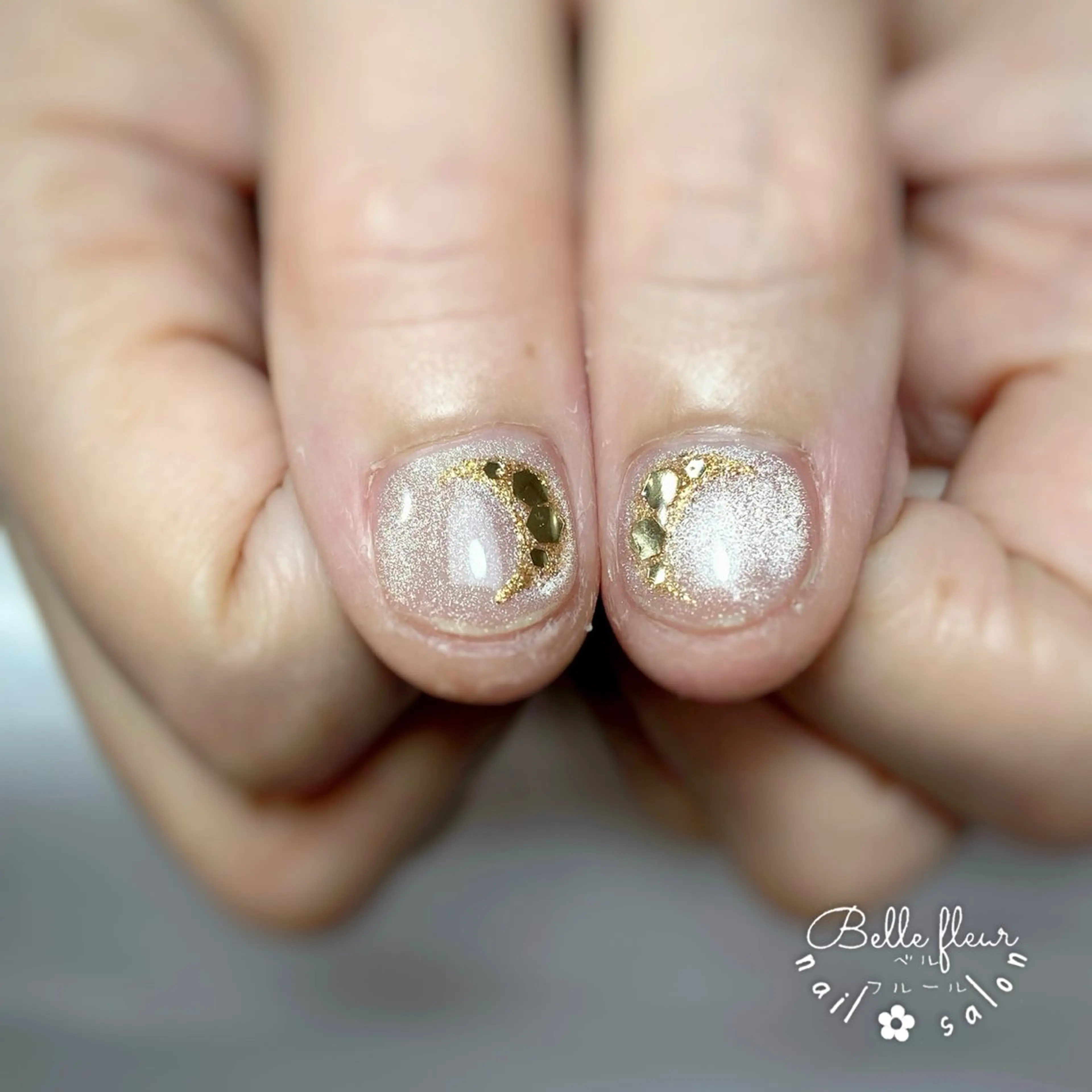 ネイル ハンドネイル ﾈｲﾙｻﾛﾝ Bellefleurのネイルデザイン