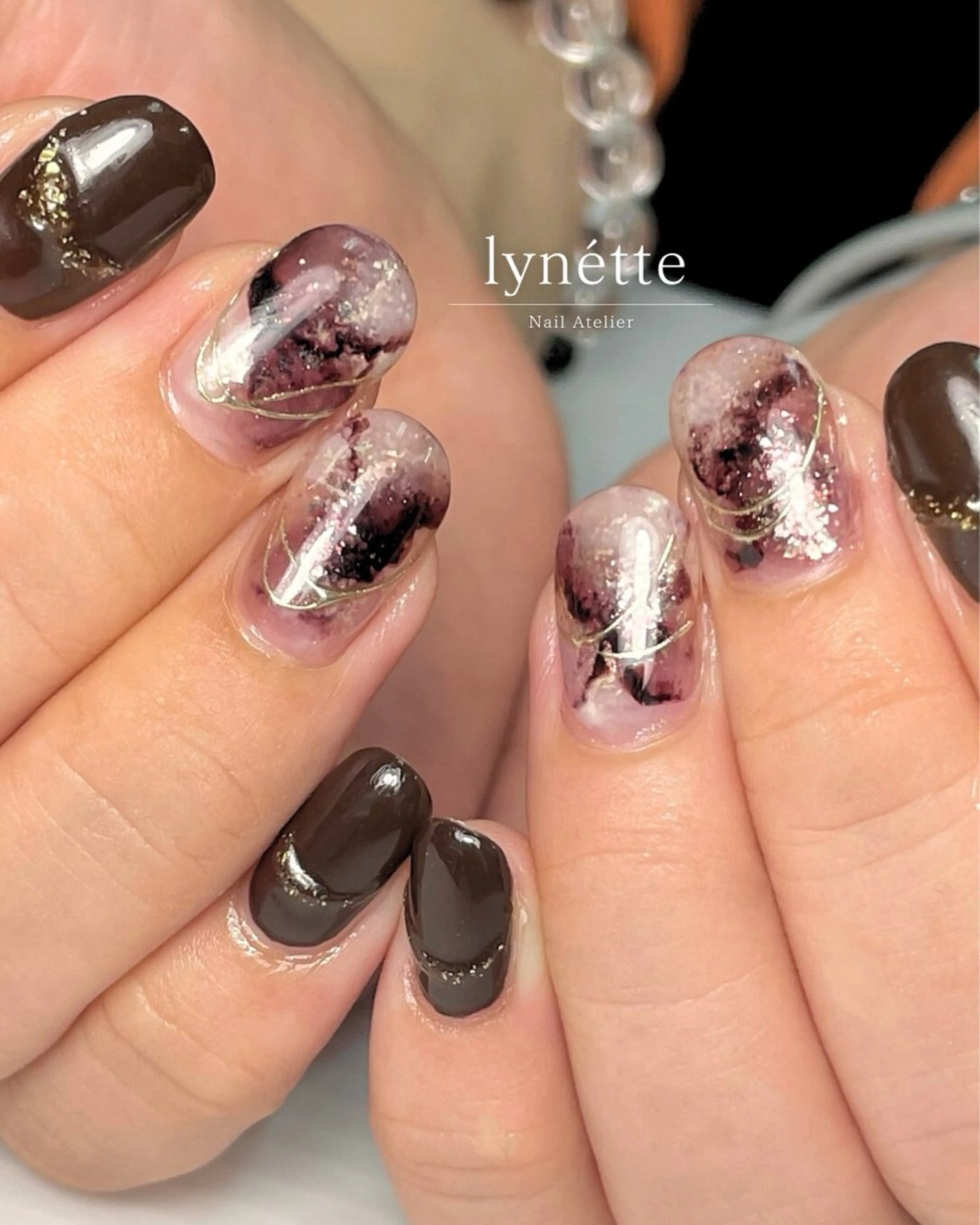 ネイル lynétte 那覇ネイルサロンのネイルデザイン