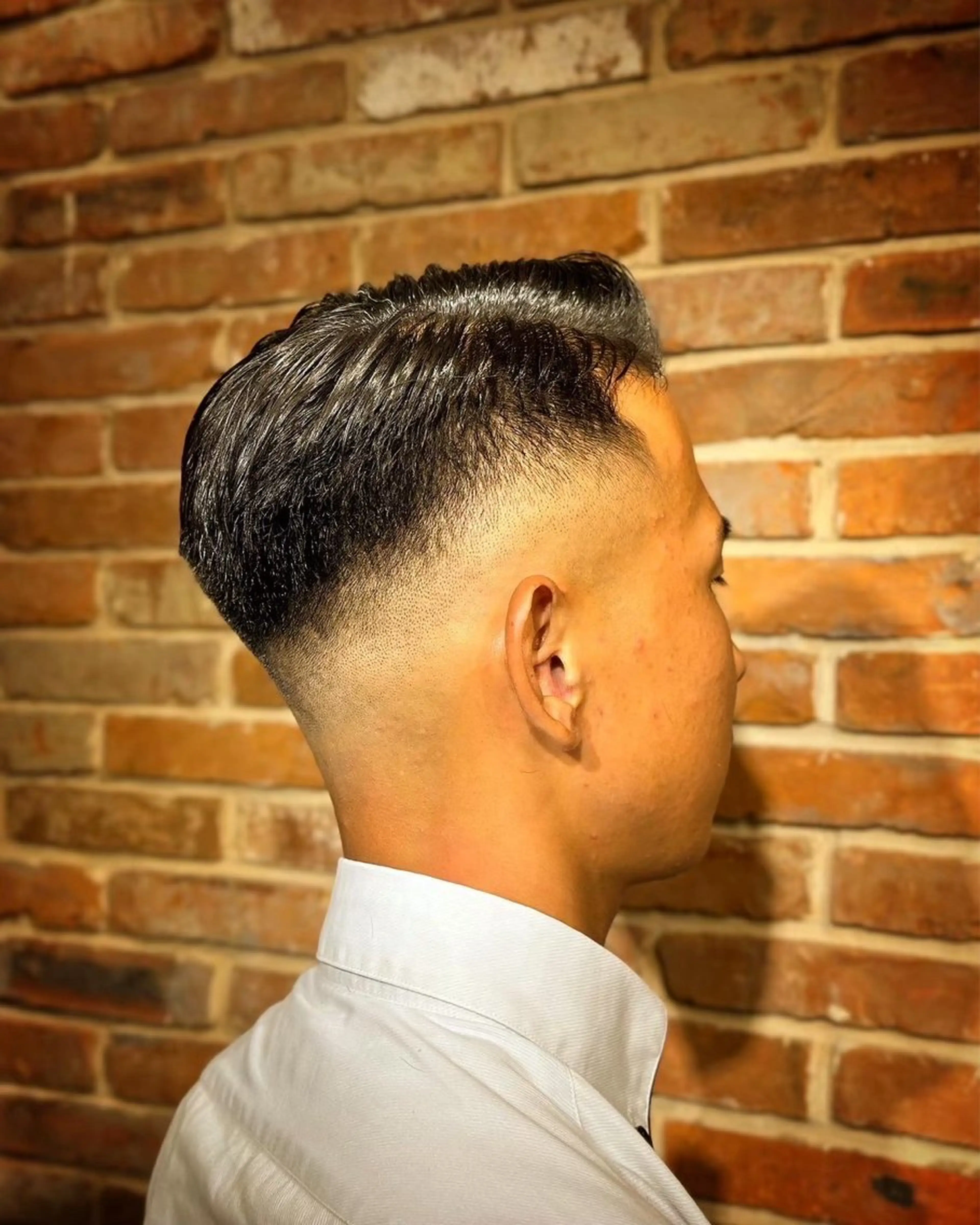 ミディアム ヒロ銀座barber shop 難波所属・つつみうち ふわりのヘアスタイル