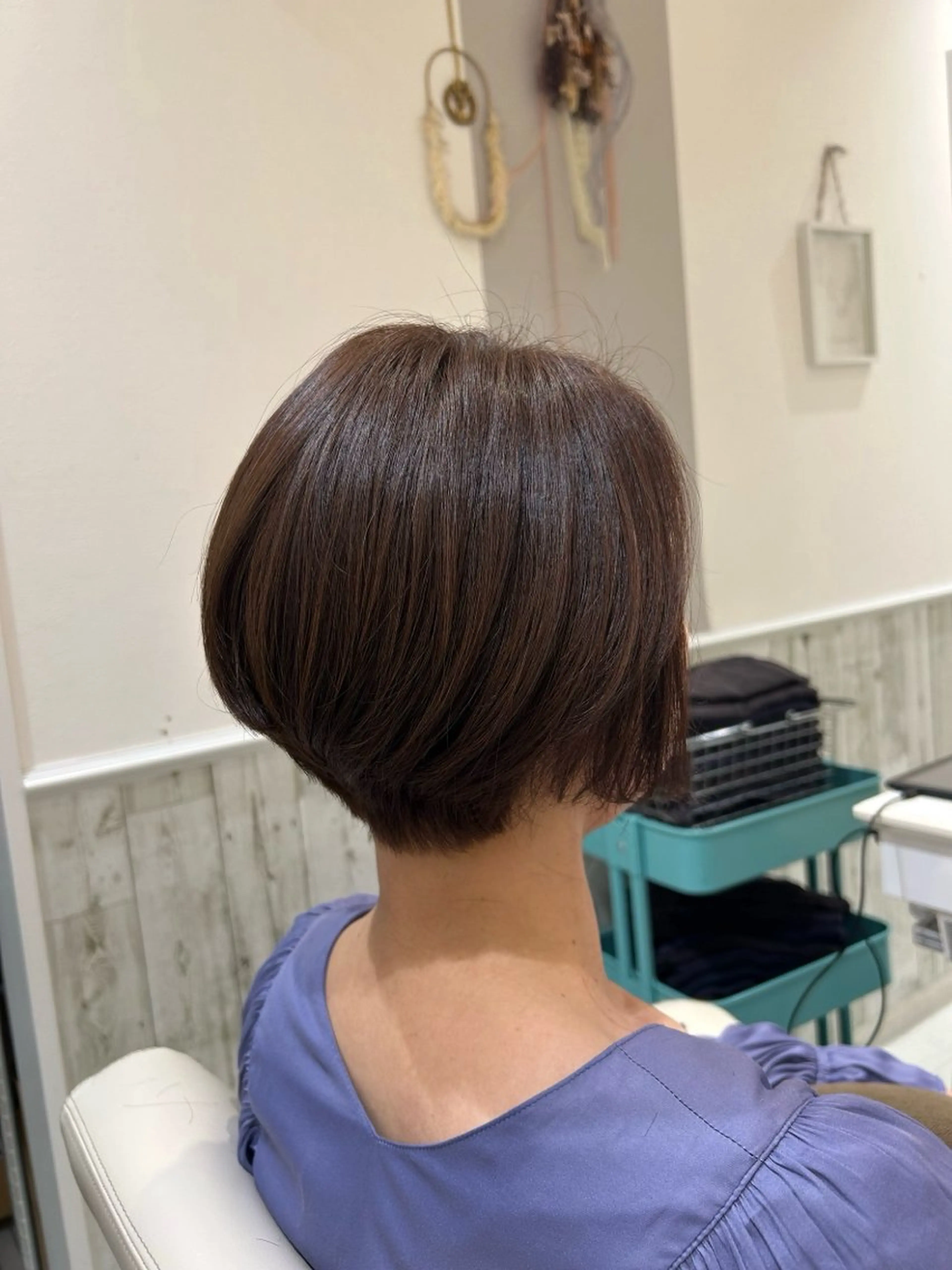 ショート カラー ORANGEPOP 南船橋店所属・富 菜那里のヘアスタイル