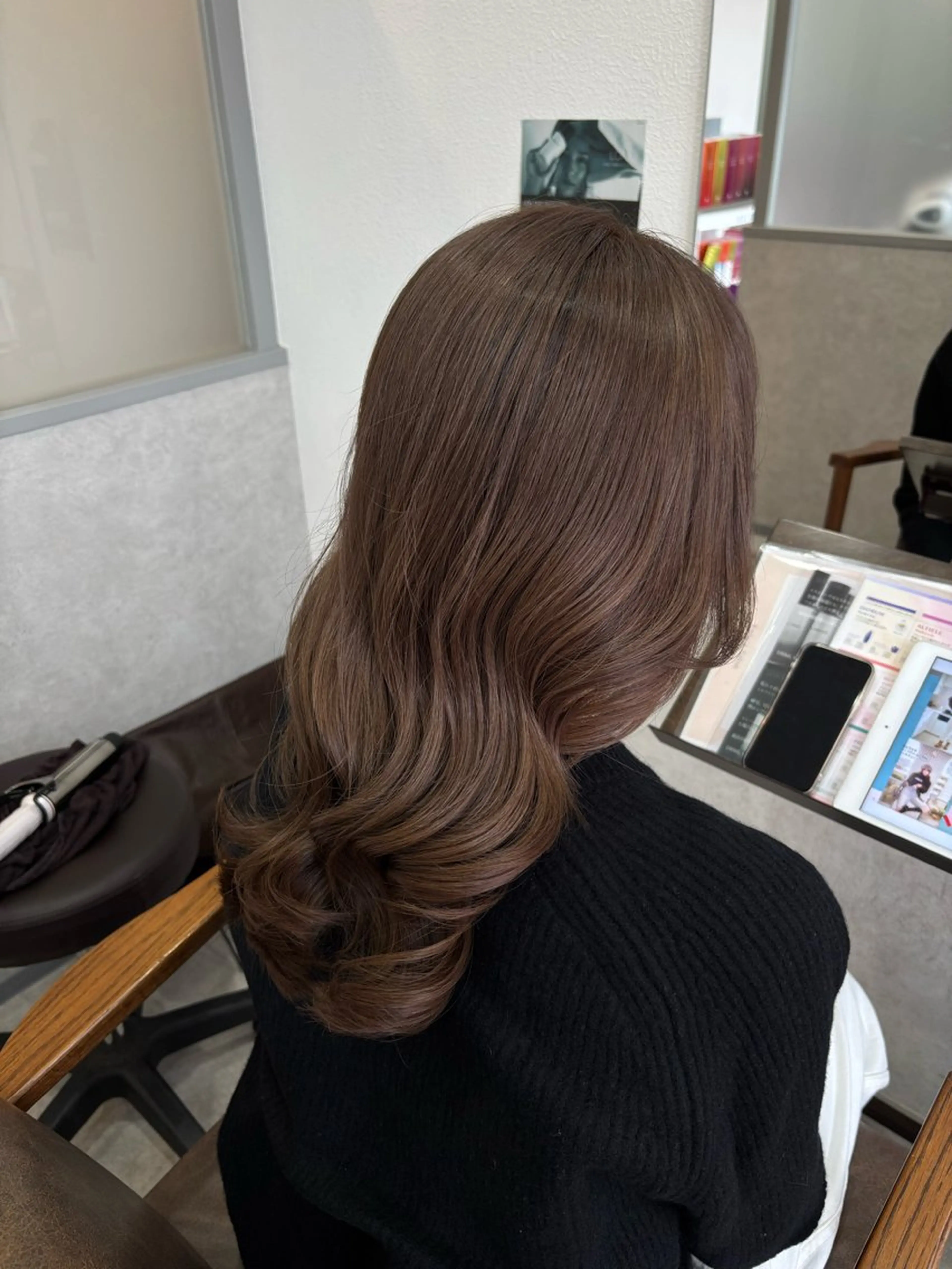 セミロング カット ヘアカラー トリートメント 🫧MITO カイレアサロン🫧のヘアスタイル