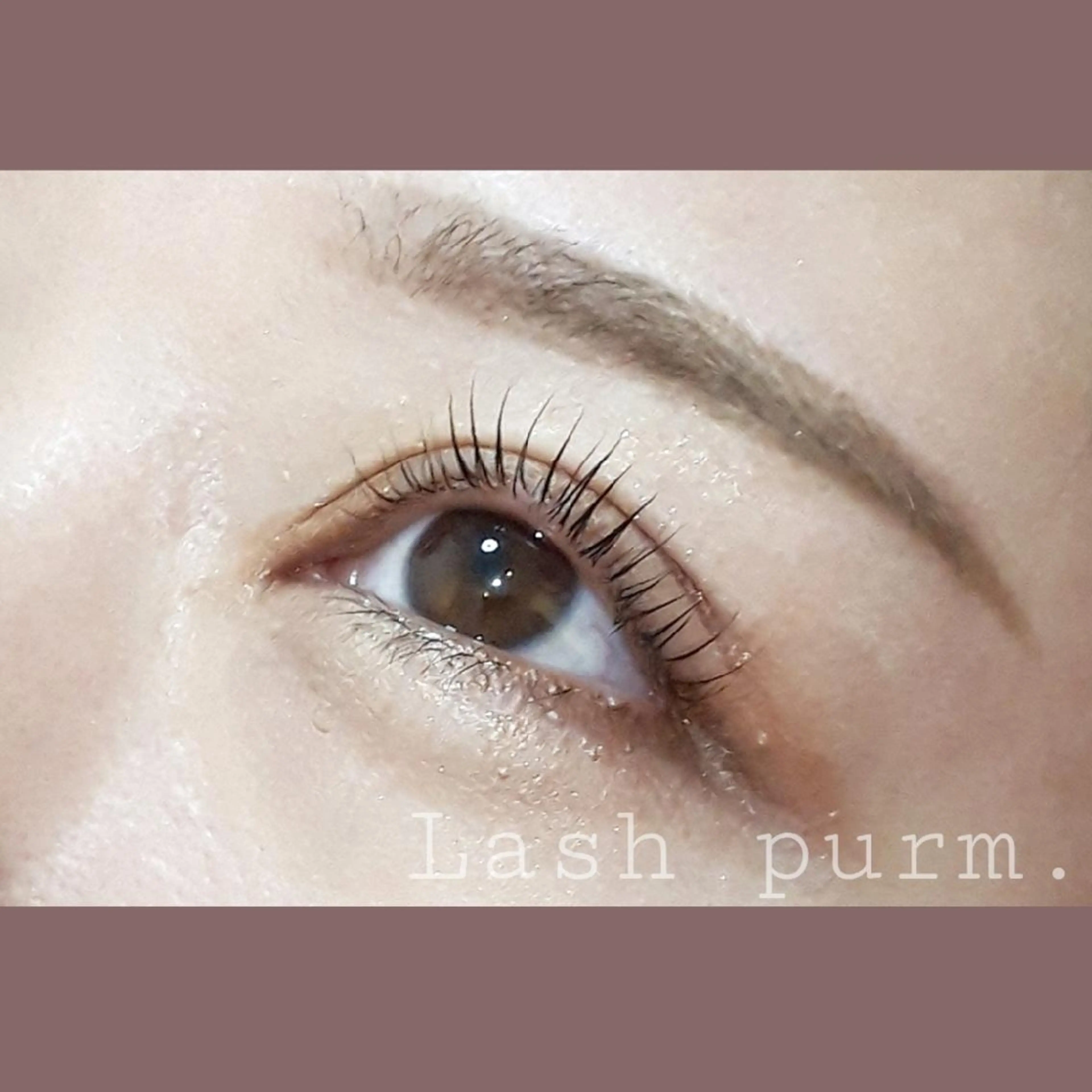 マツエク・マツパ まつげパーマ 💜bora .のネイルデザイン