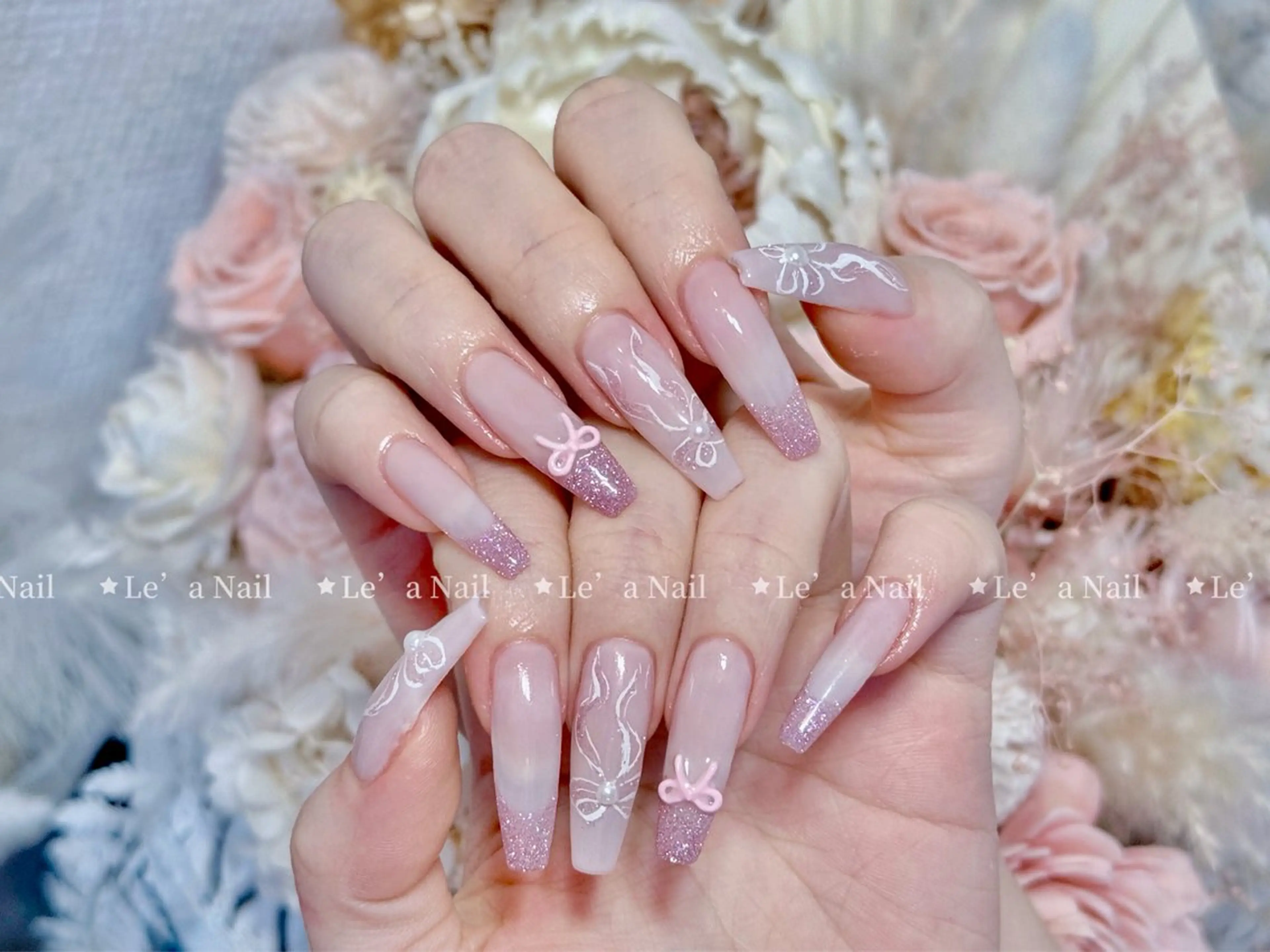 ネイル スカルプ専門 Lea  nailのネイルデザイン