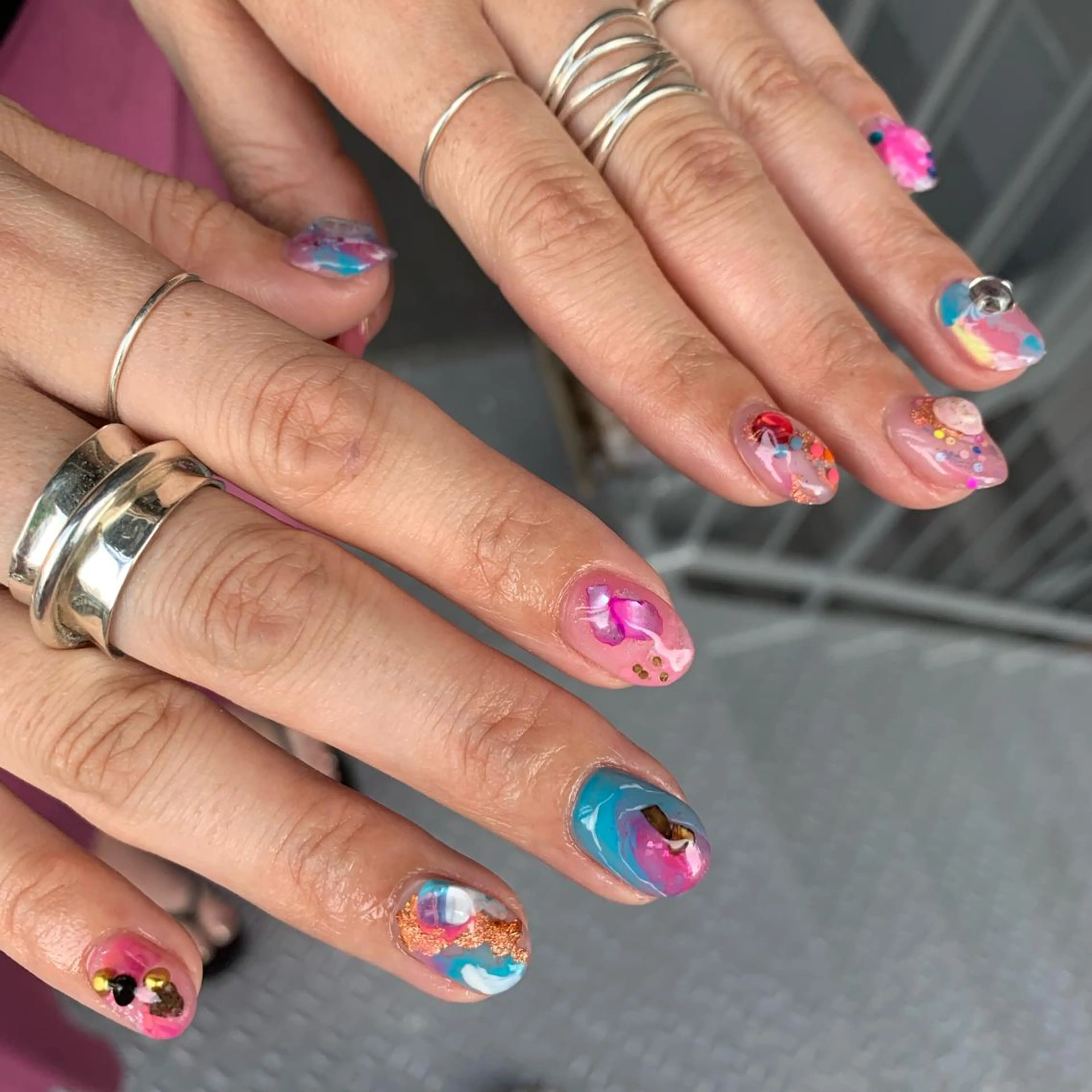 ネイル ハンドネイル go today sharesalon所属・M misakiのネイルデザイン