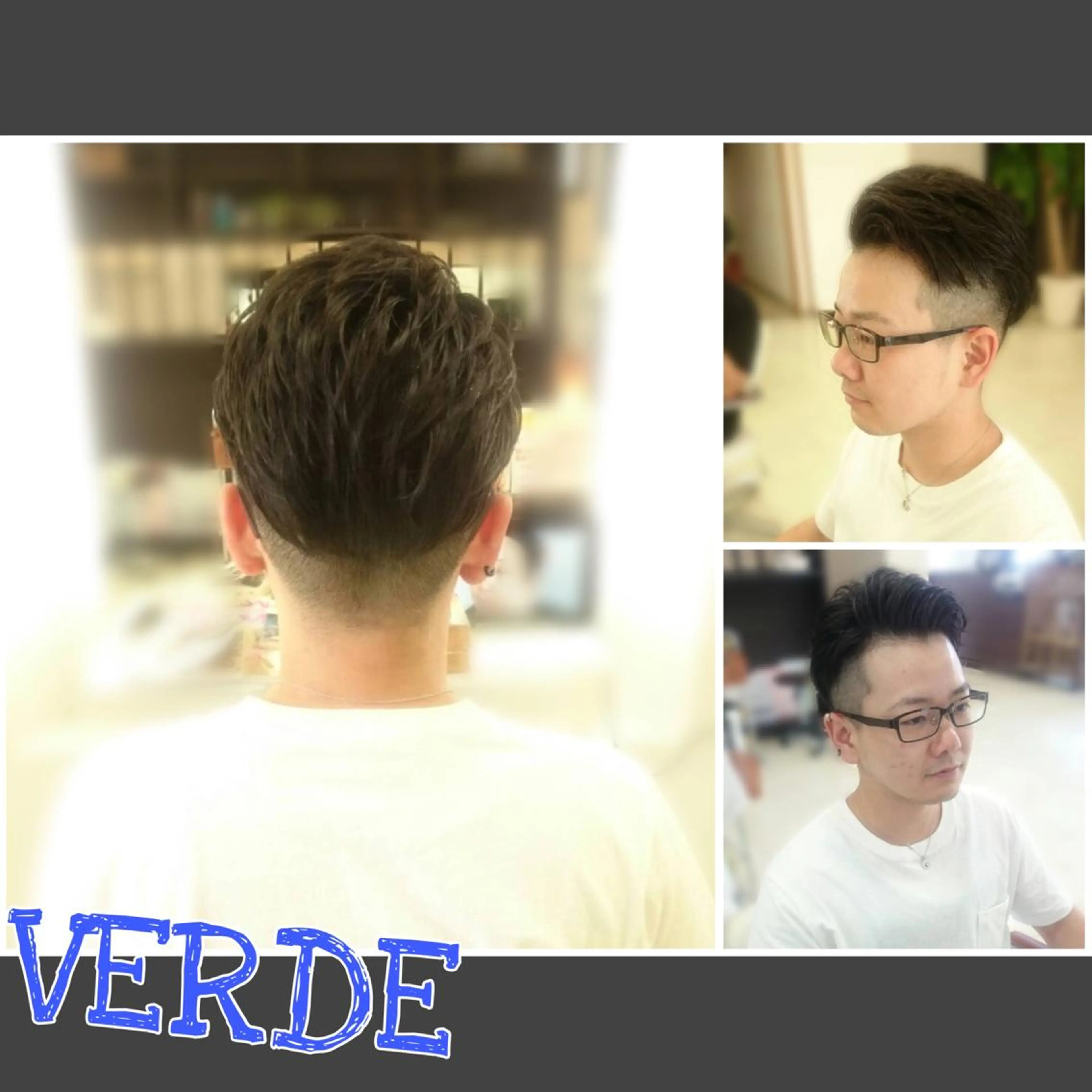 ショート メンズ Hair VERDEのヘアスタイル