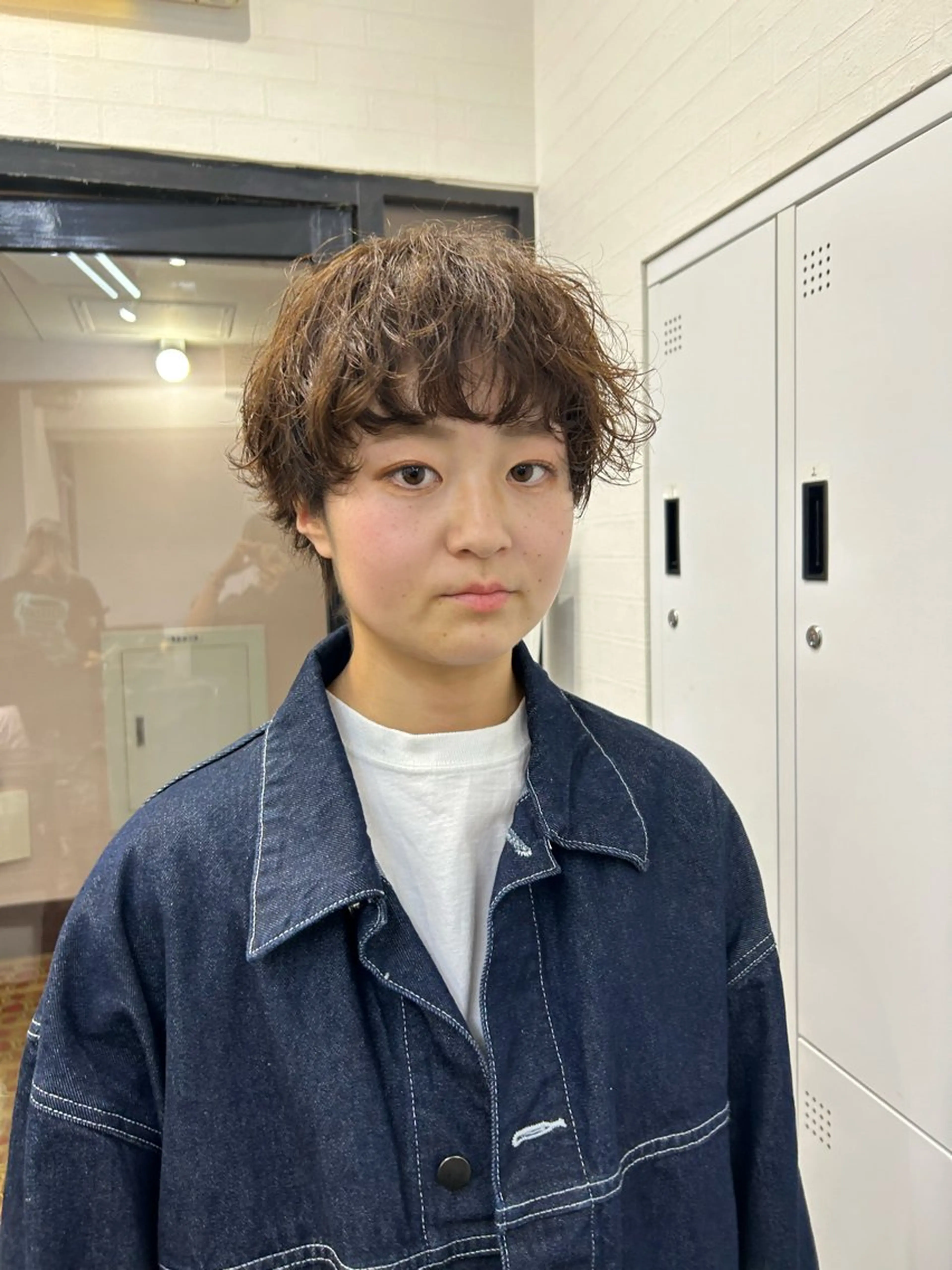 ショート パーマ Yui. ハイトーン/パーマ/のヘアスタイル