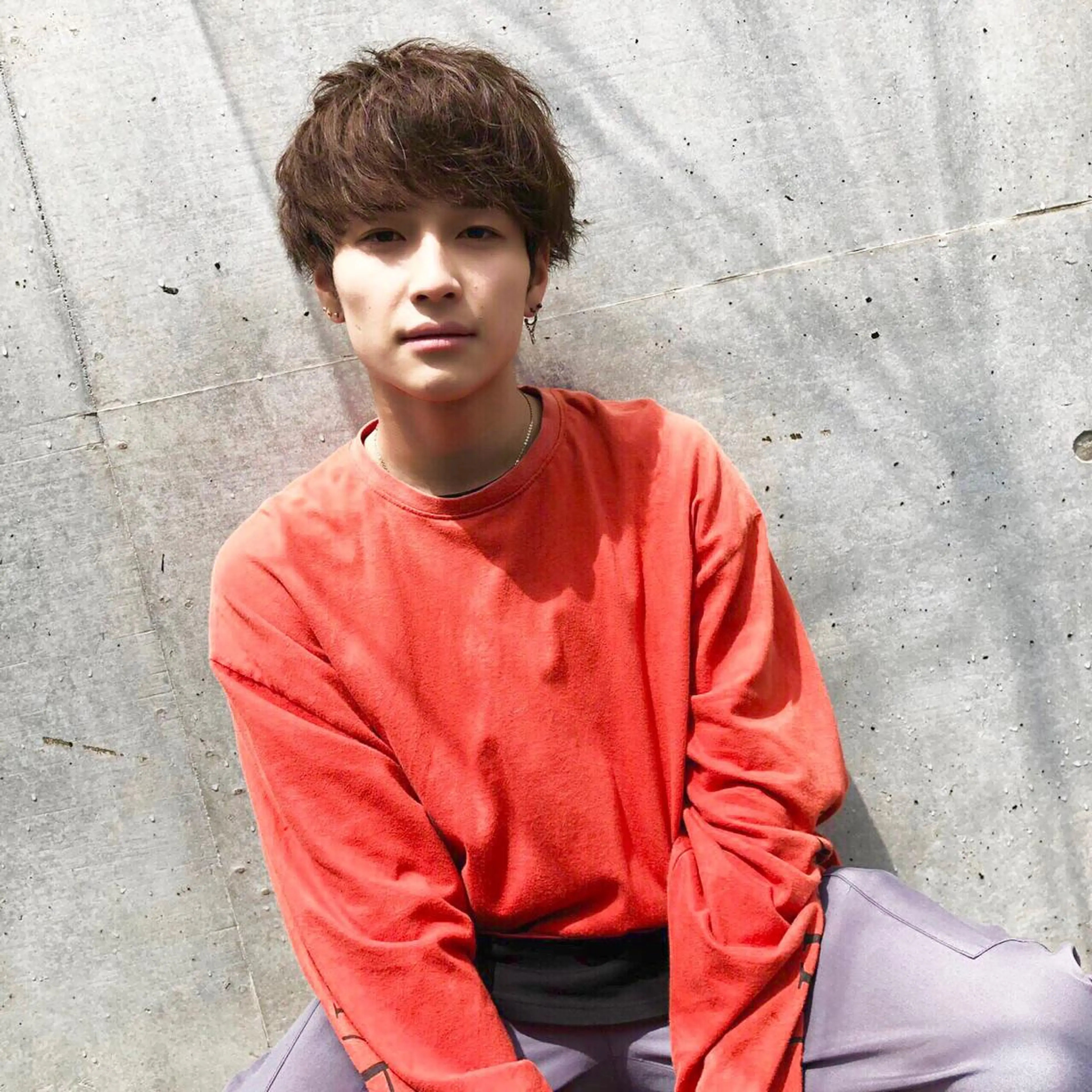 ミディアム カラー ヘアアレンジ メンズ ヘアカラー トリートメント ヘッドスパ ヘアセット ✨【公式】渋谷メンズ サロン BLUCK✨のヘアスタイル